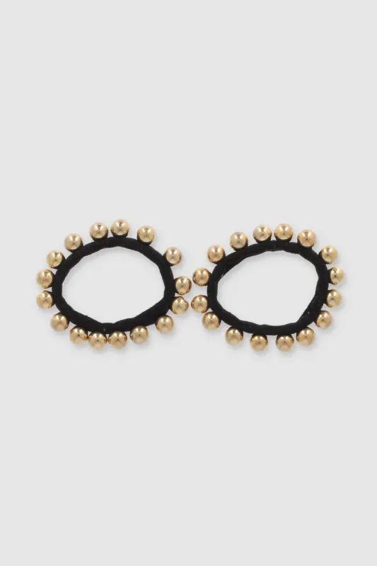 Set 2 ligas cabello perlas sold by Shasa
