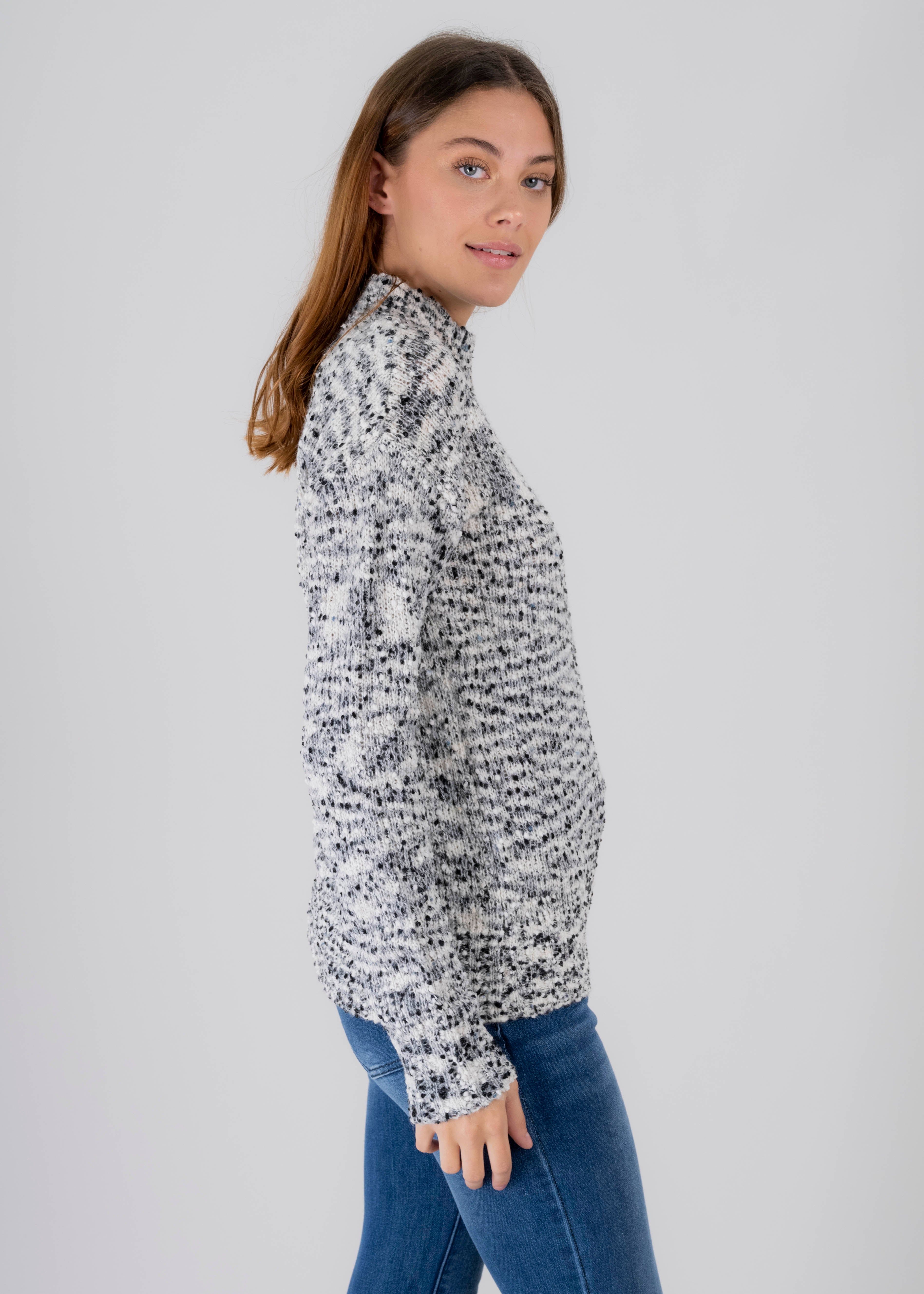 Suéter jaspeado cuello alto sold by Shasa product image thumbnail 3