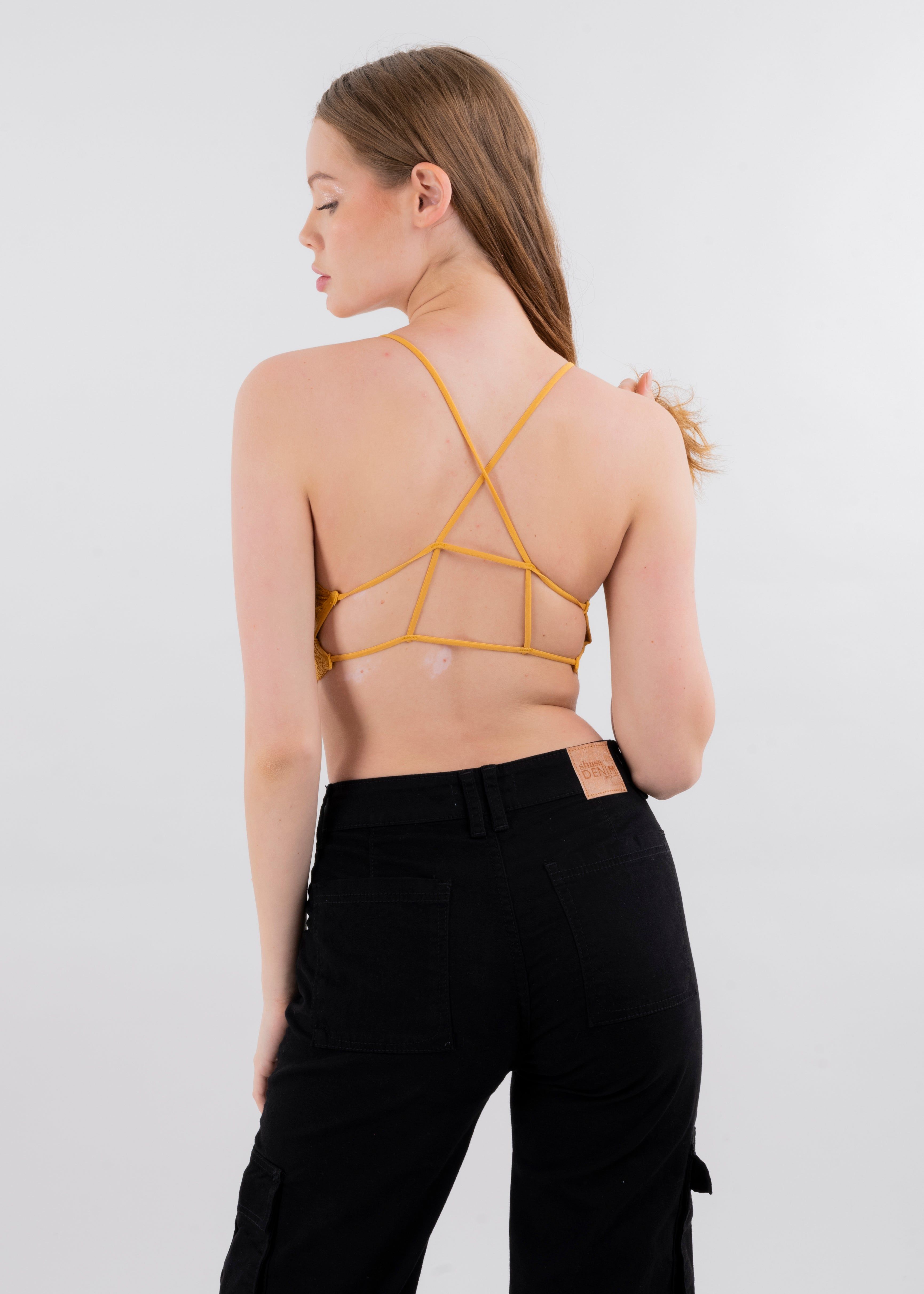 Bralette acanalado encaje sold by Shasa product image thumbnail 4