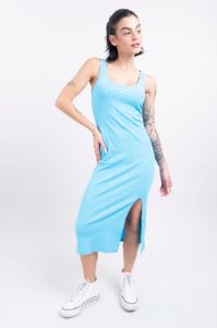 Vestido midi bodycon abertura sold by Shasa