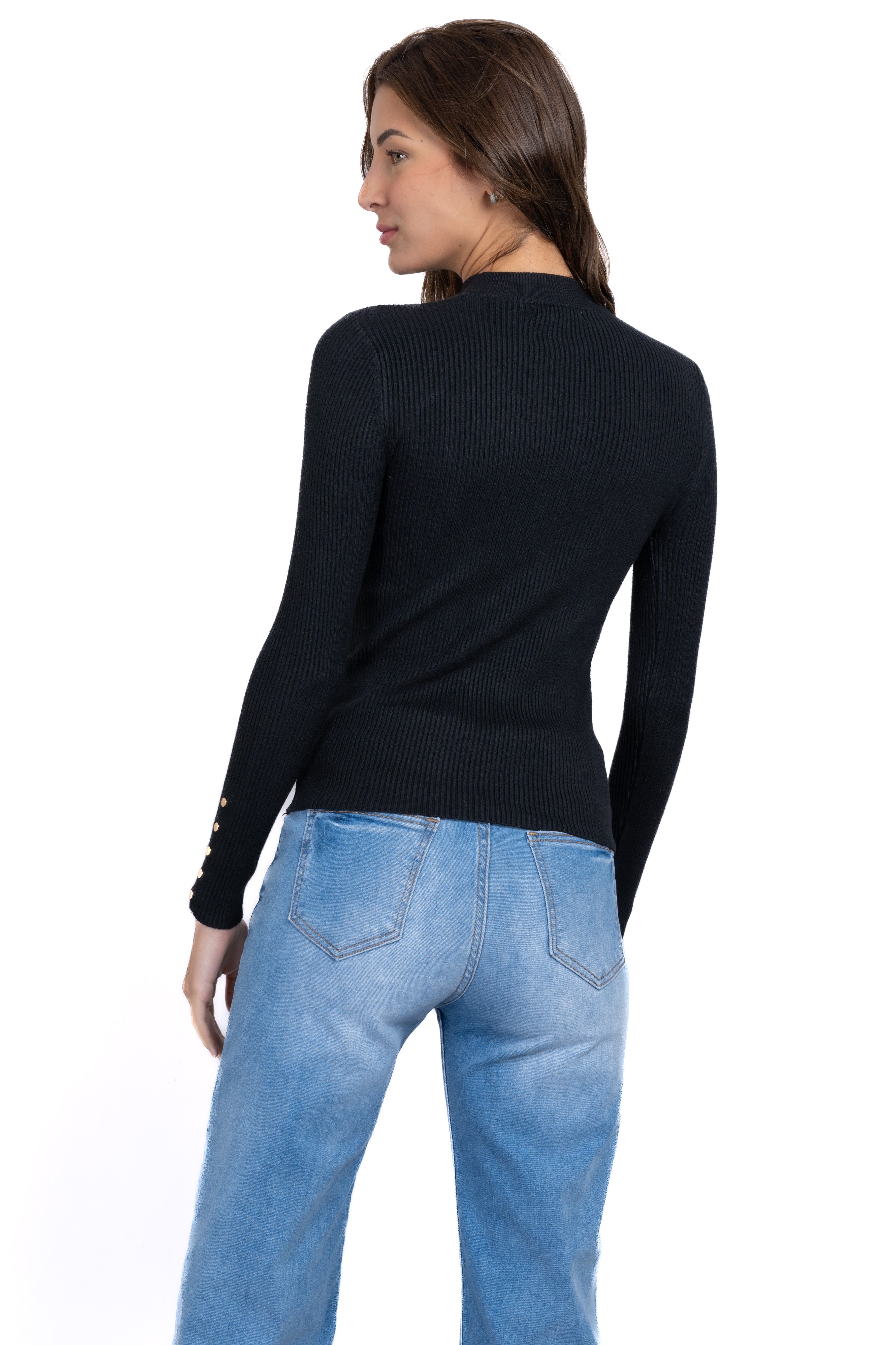 Suéter acanalado botones sold by Shasa product image thumbnail 4