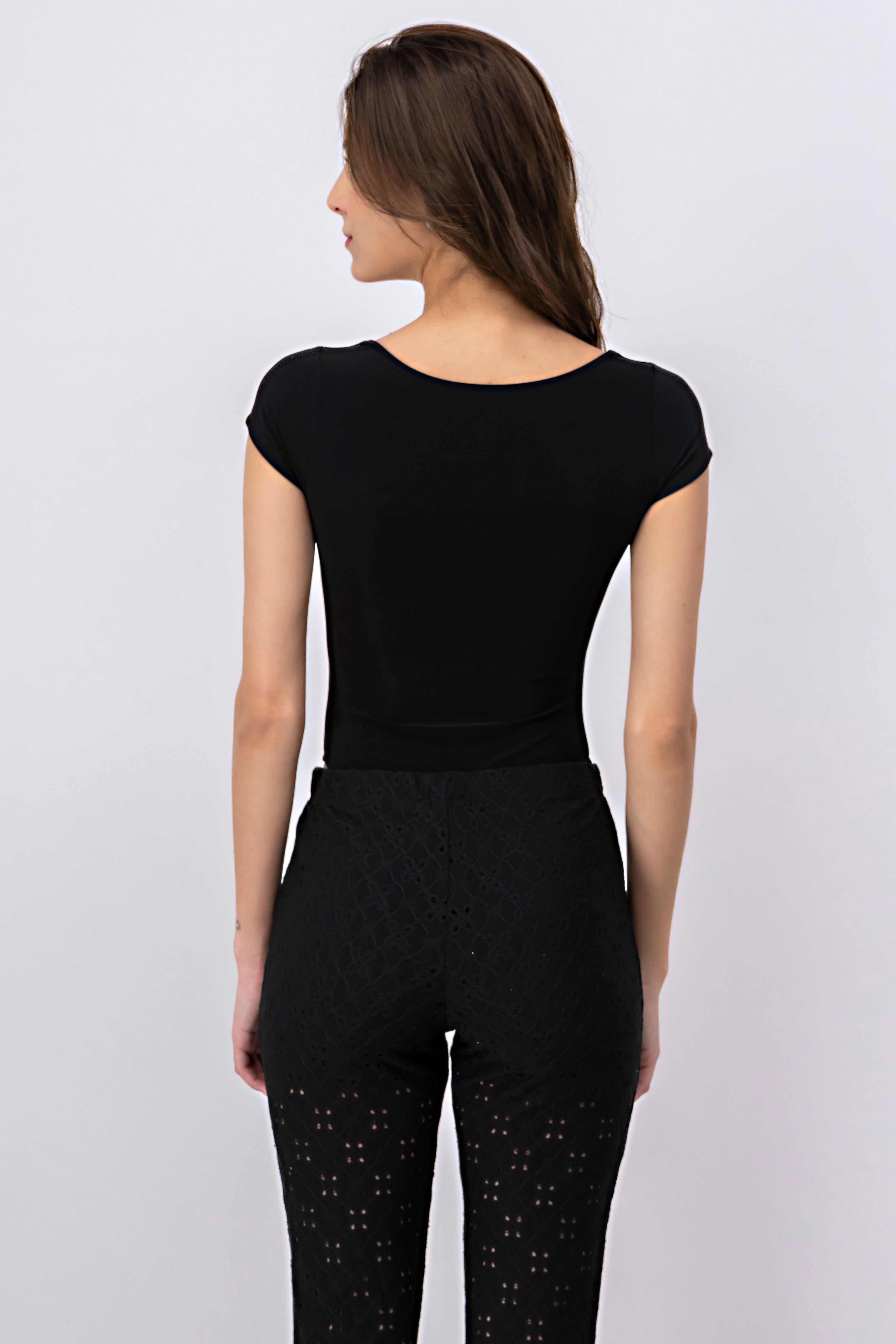 Bodysuit De Manga Corta Liso sold by Shasa product image thumbnail 4