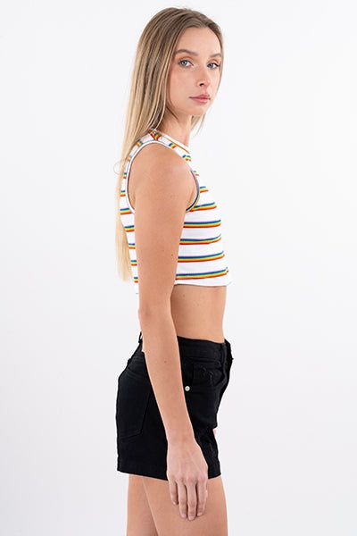 Top tank acanalado arcoíris sold by Shasa product image thumbnail 3