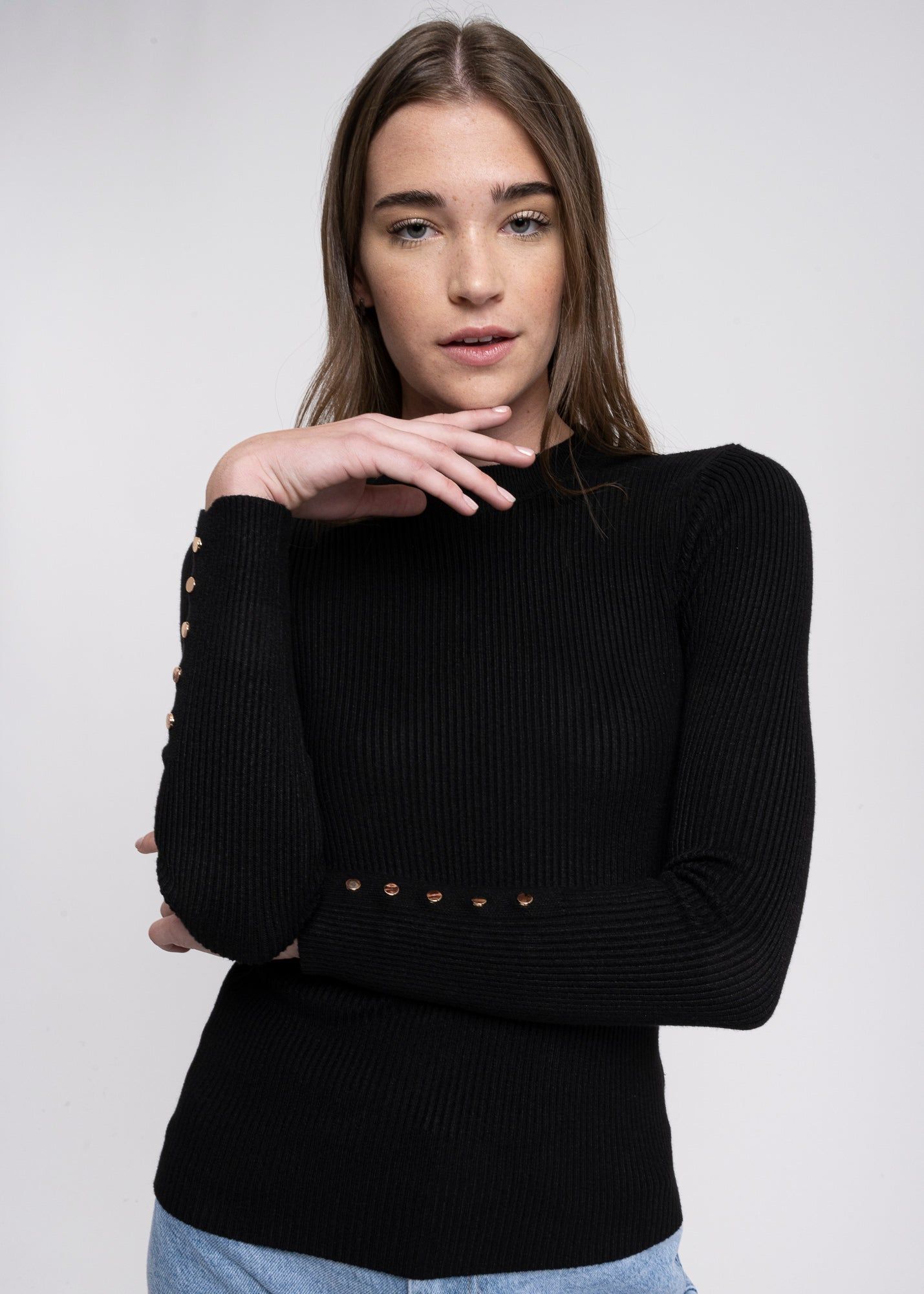 Suéter acanalado botones sold by Shasa product image thumbnail 5