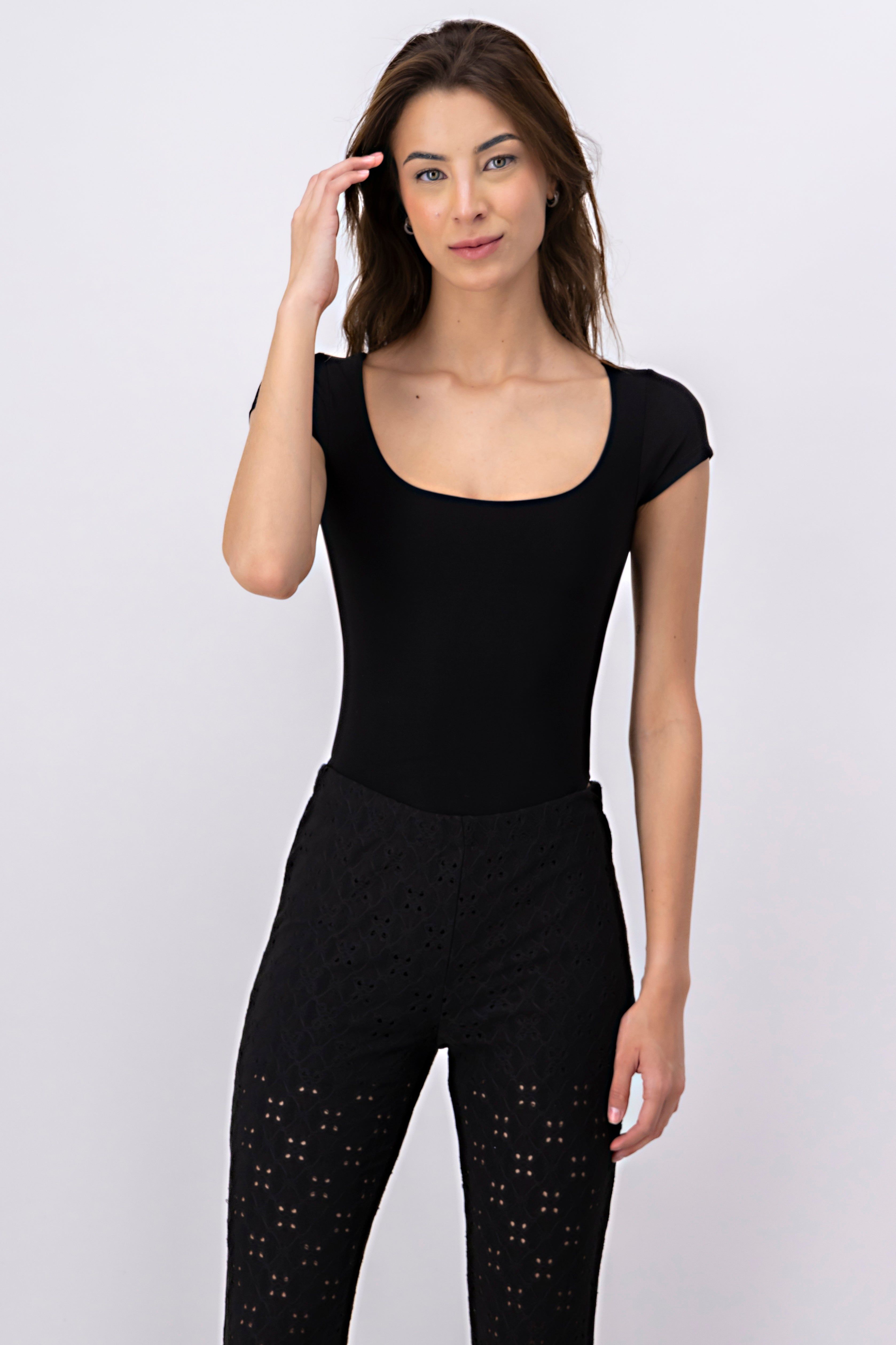 Bodysuit De Manga Corta Liso sold by Shasa product image thumbnail 2