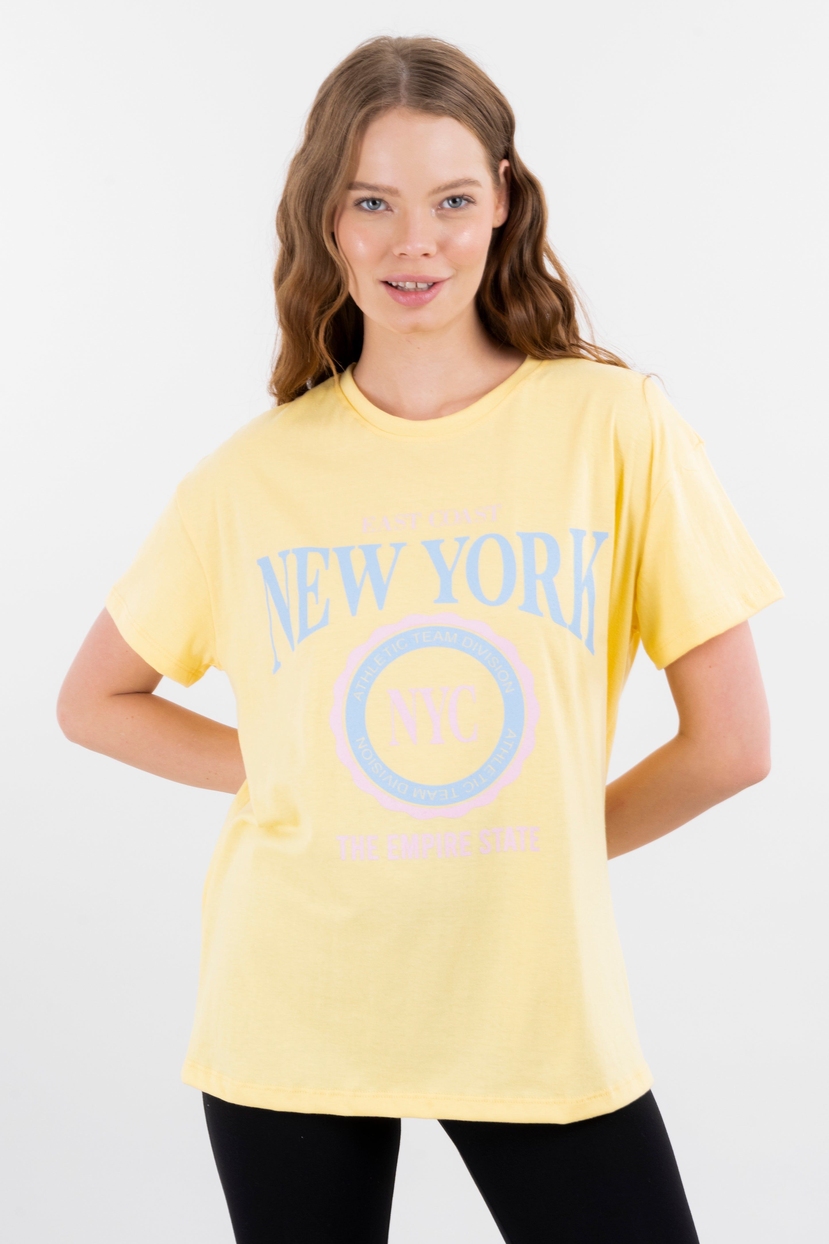 Playera oversize NY College Team sold by Shasa product image thumbnail 5