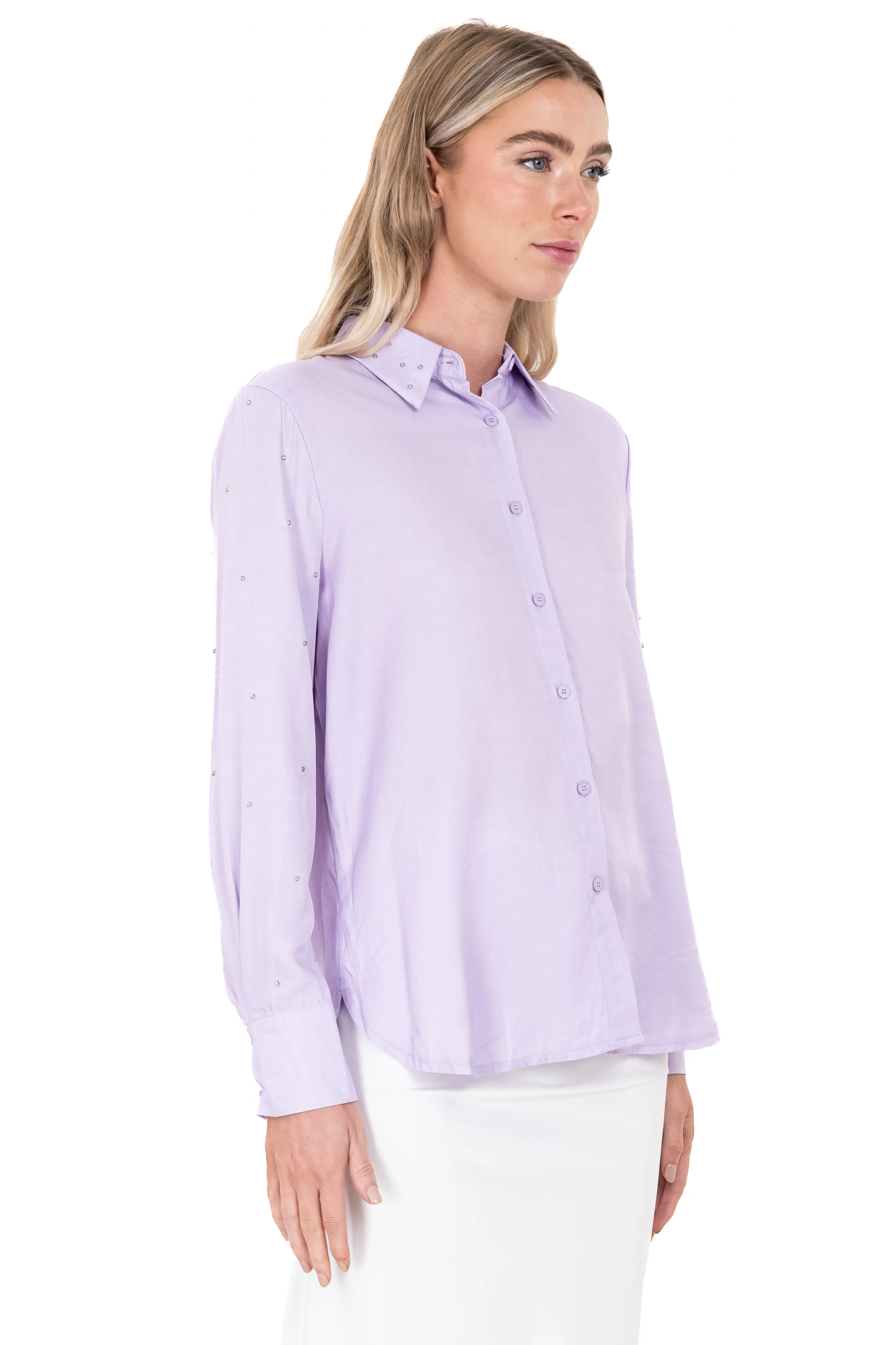 Camisa brillos mangas lisa sold by Shasa product image thumbnail 3