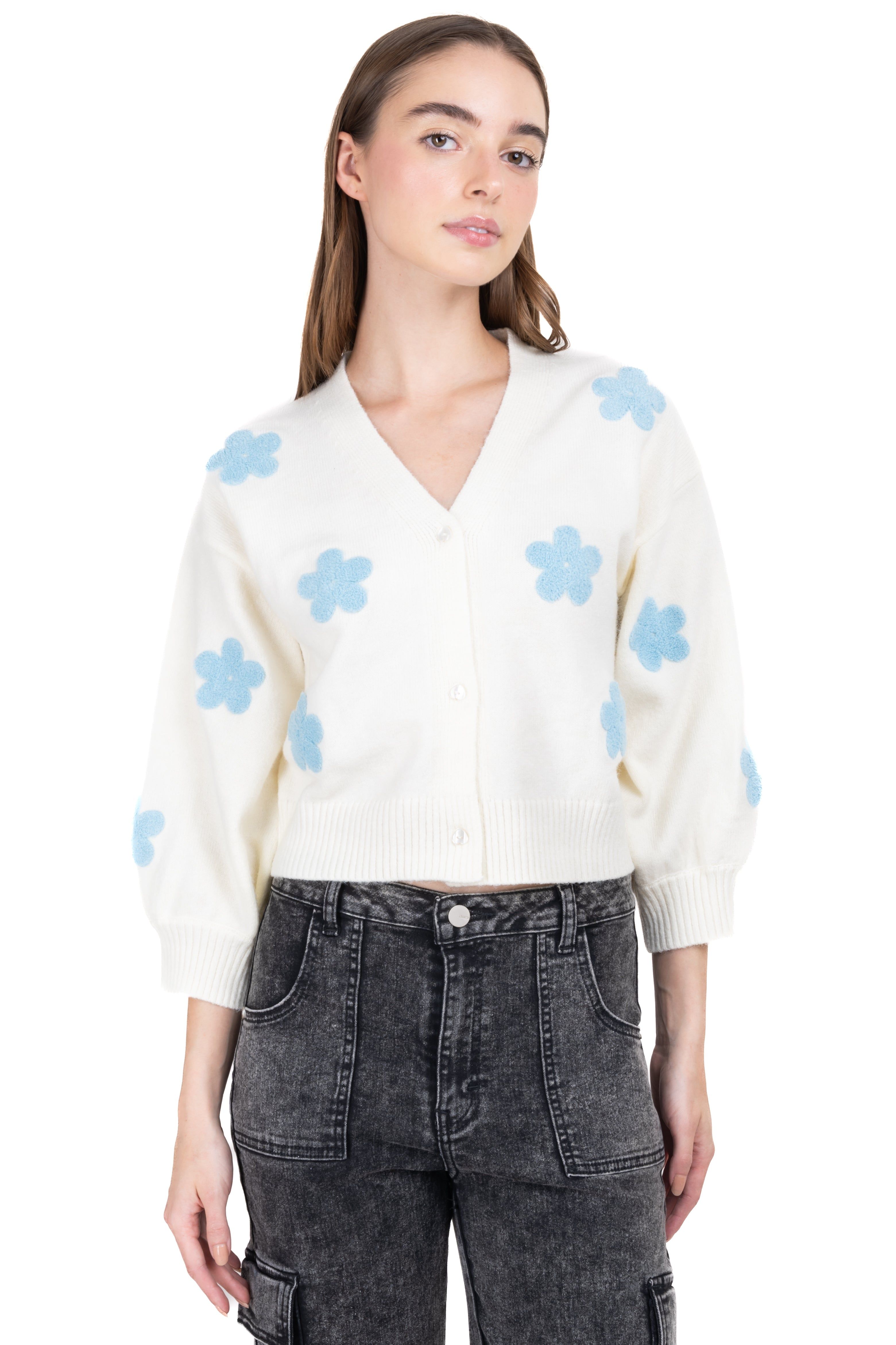 Cárdigan flores sold by Shasa product image thumbnail 2