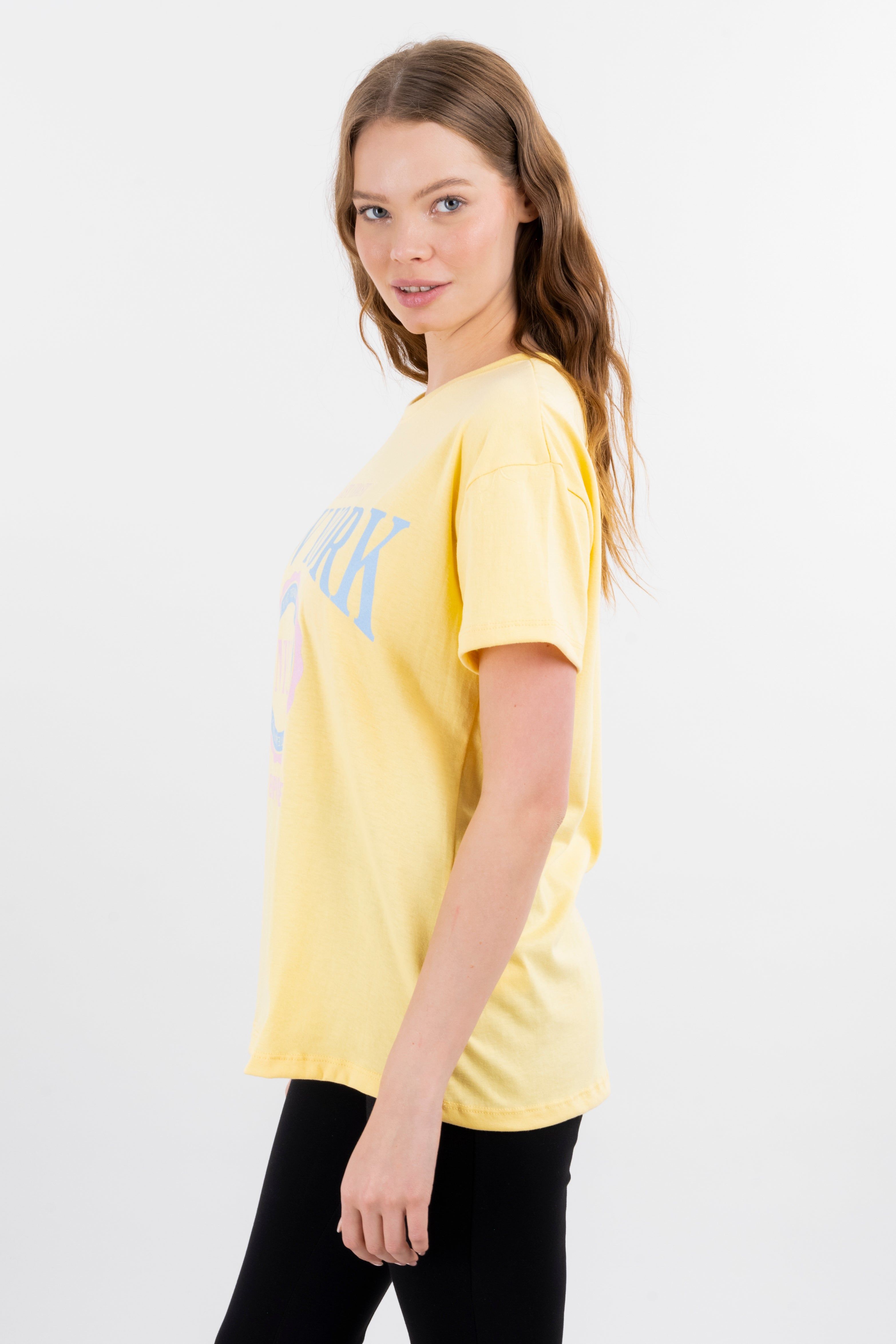 Playera oversize NY College Team sold by Shasa product image thumbnail 3