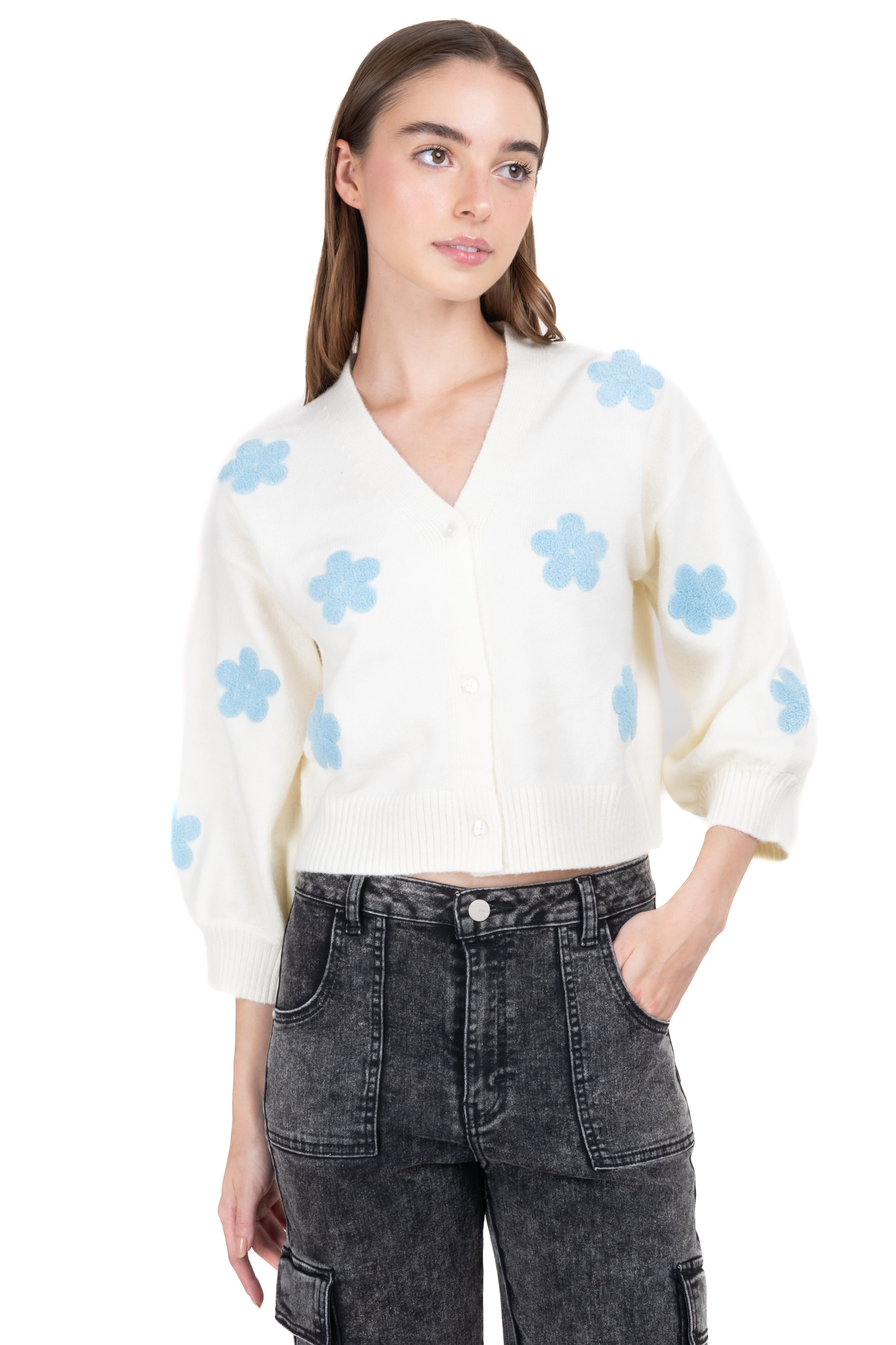 Cárdigan flores sold by Shasa product image thumbnail 5