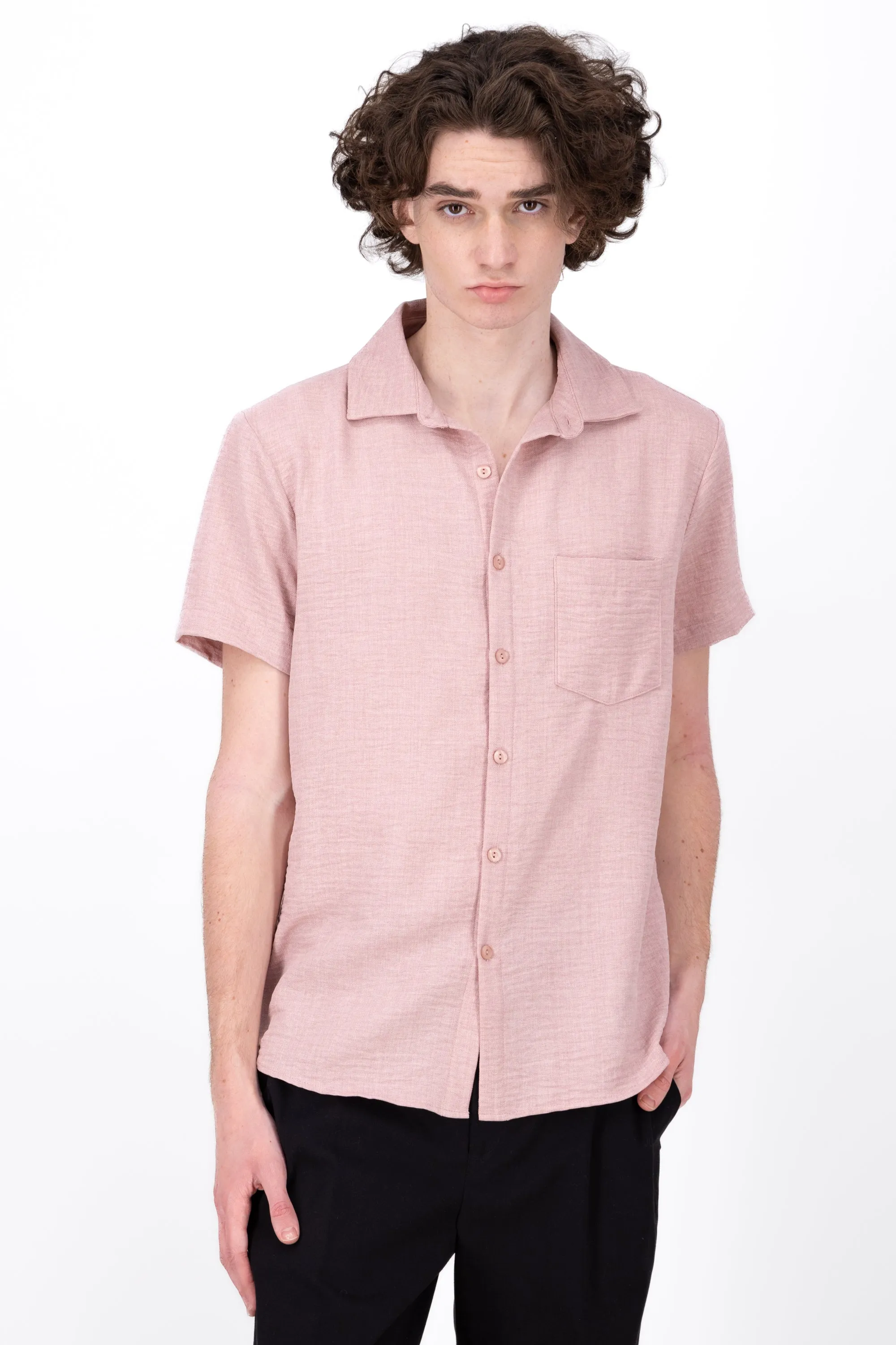 Camisa manga corta lisa sold by Shasa product image thumbnail 2