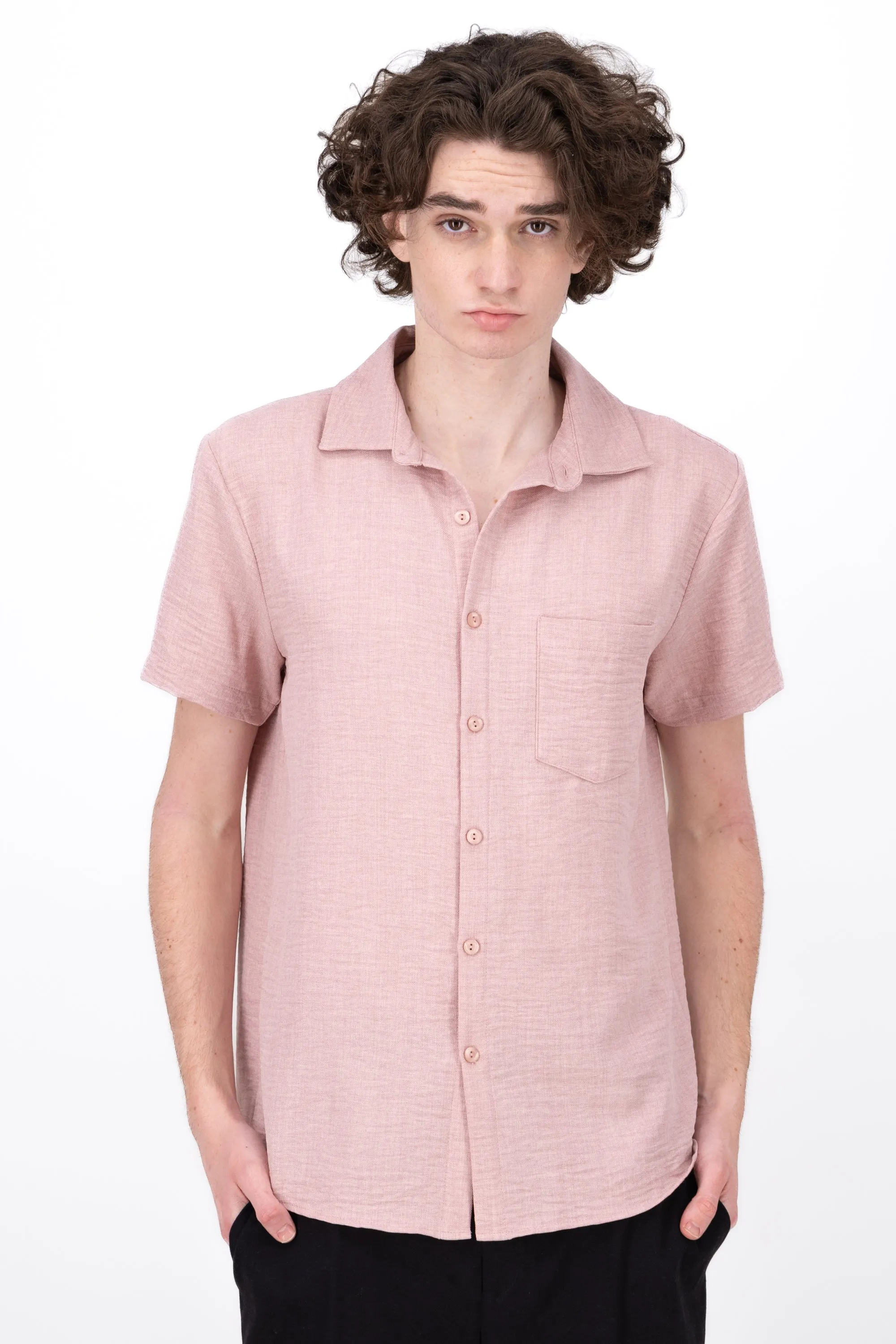 Camisa manga corta lisa sold by Shasa