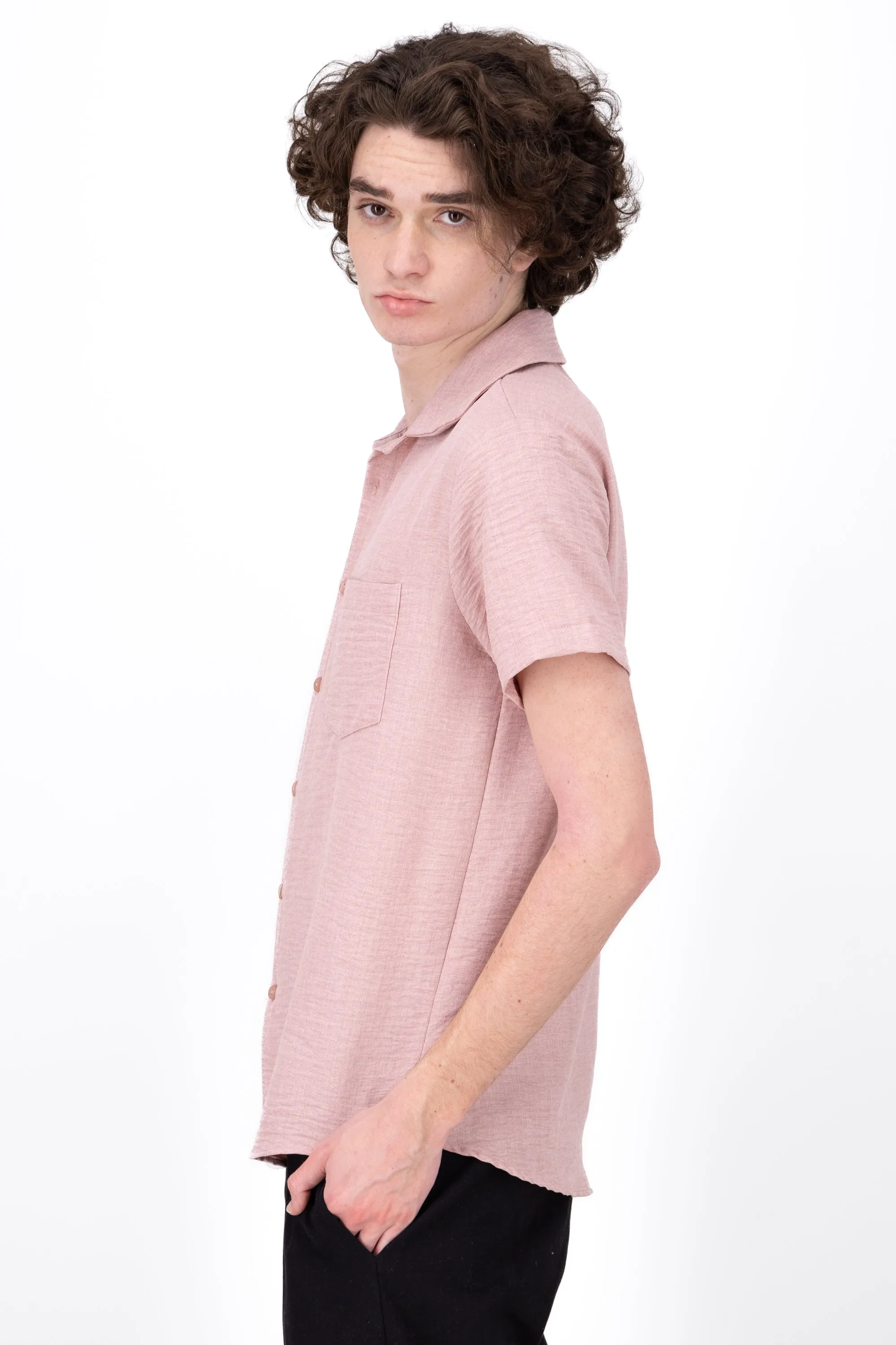 Camisa manga corta lisa sold by Shasa product image thumbnail 3