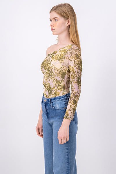 Bodysuit mesh una manga sold by Shasa product image thumbnail 3