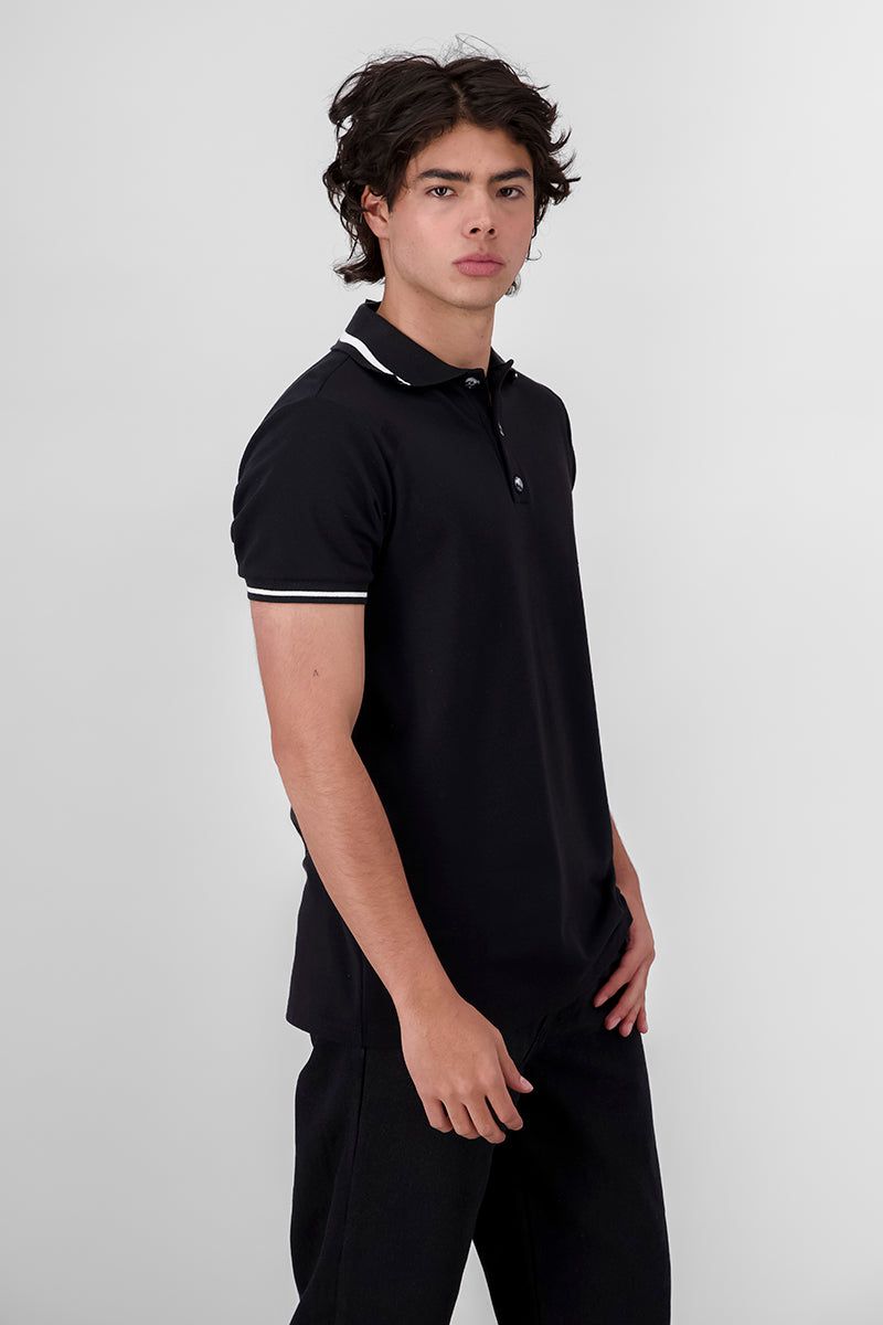 Polo lisa detalle raya sold by Shasa product image thumbnail 3