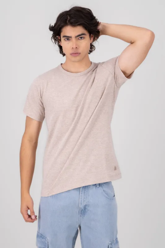 Playera Básica Manga Corta Jaspe Recover sold by Shasa