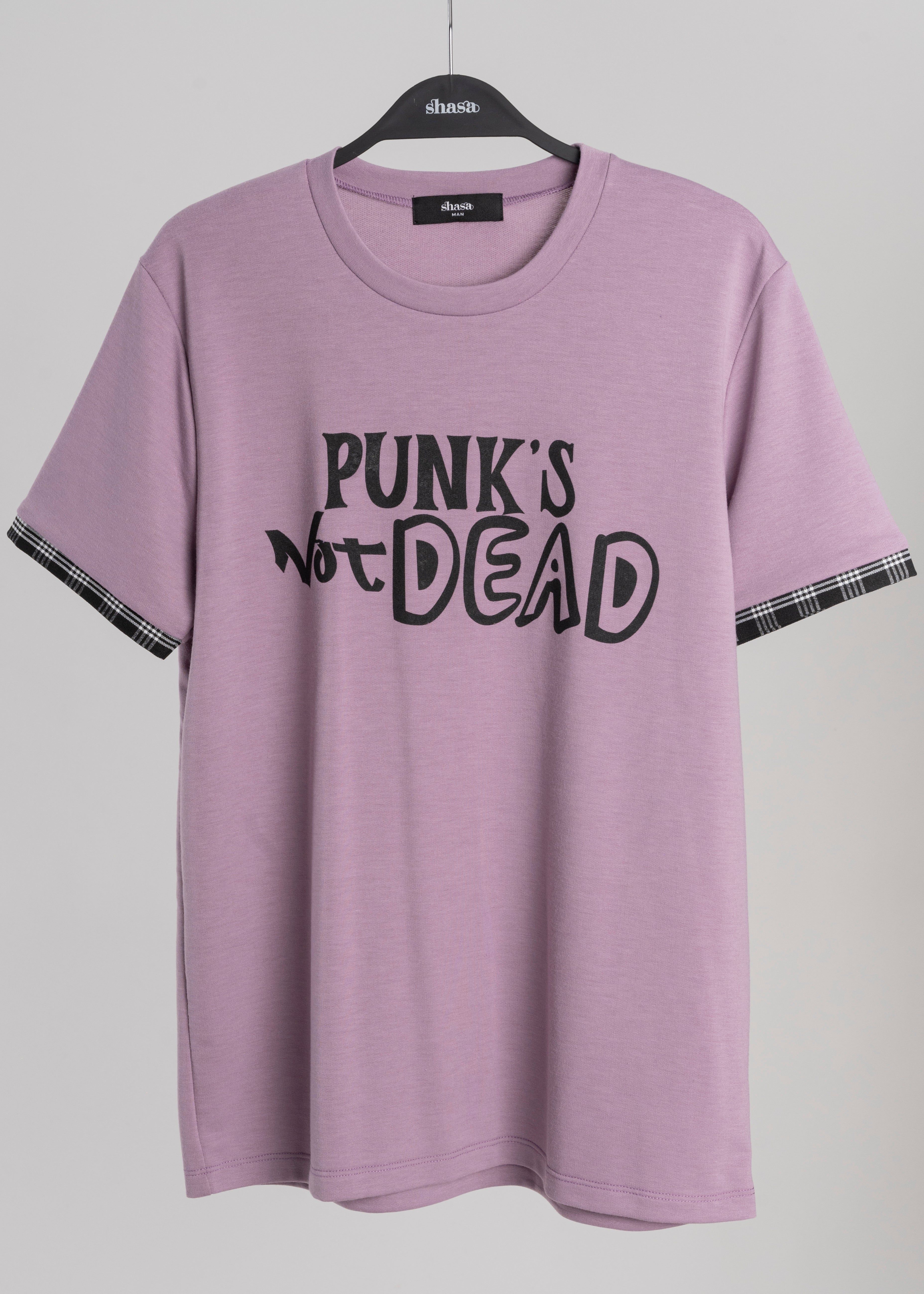 Playera estampado delantero Punk’s not dead sold by Shasa