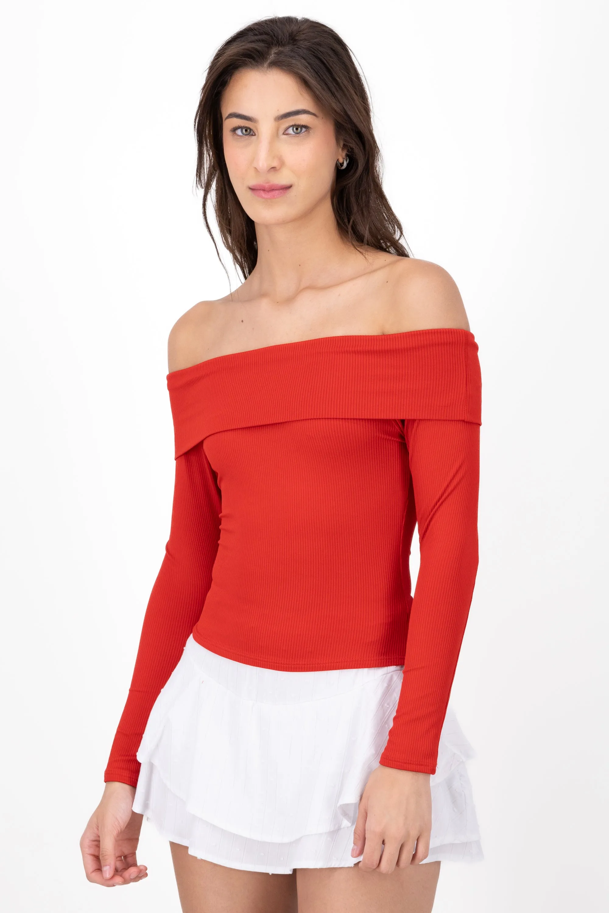 Top Rib Acanalado Manga Larga sold by Shasa