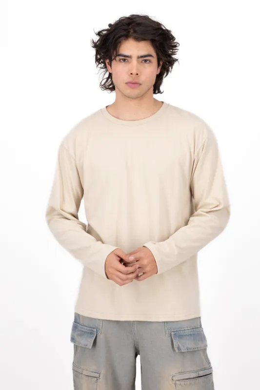 Playera Manga Larga De Color Liso sold by Shasa