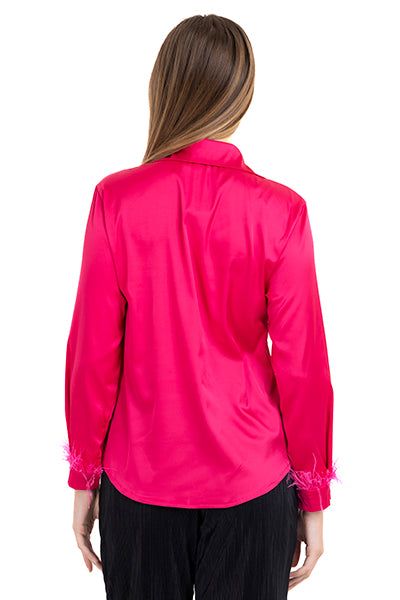 Camisa satinada lisa sold by Shasa product image thumbnail 4