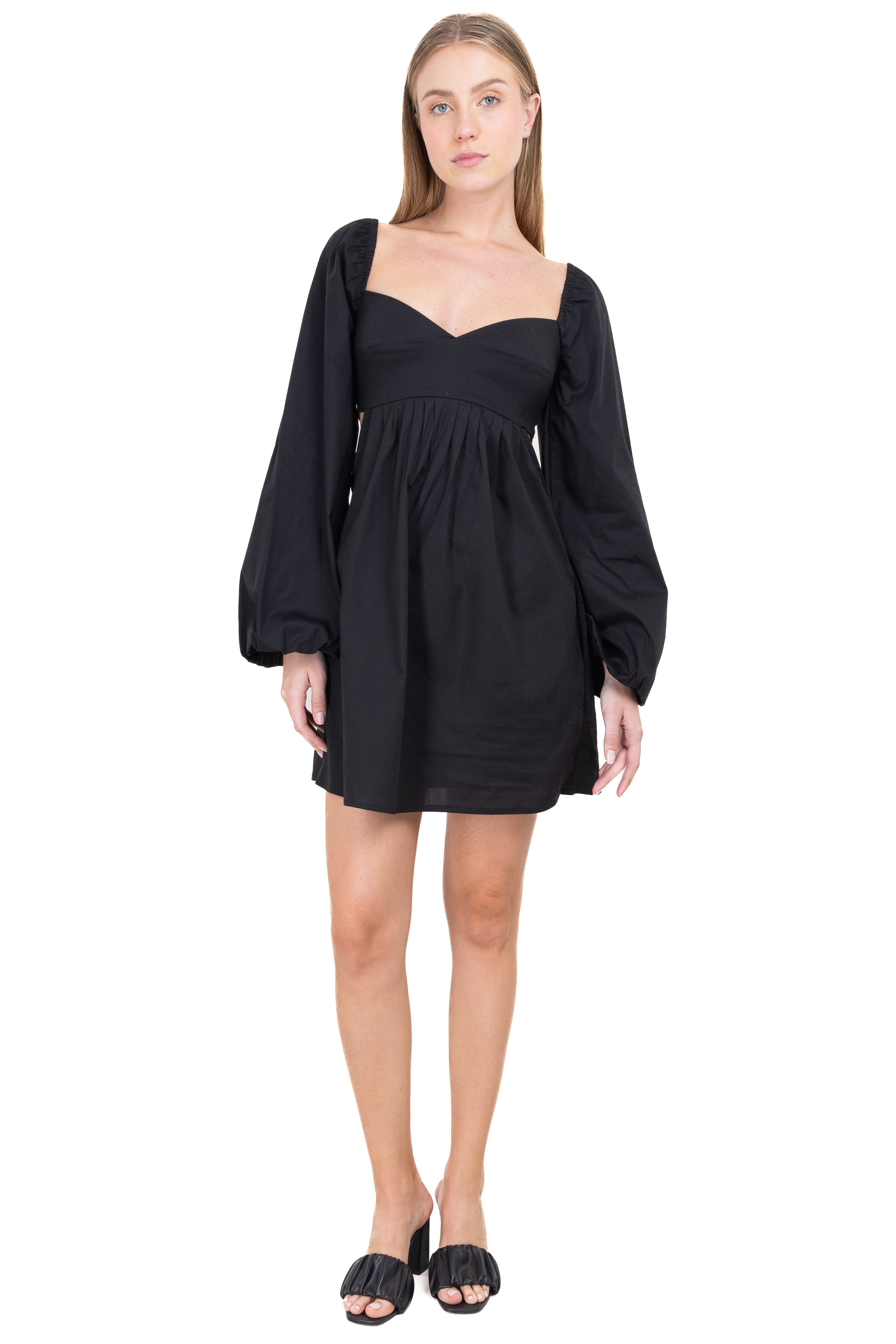 Vestido popelina mangas abullonadas sold by Shasa product image thumbnail 2