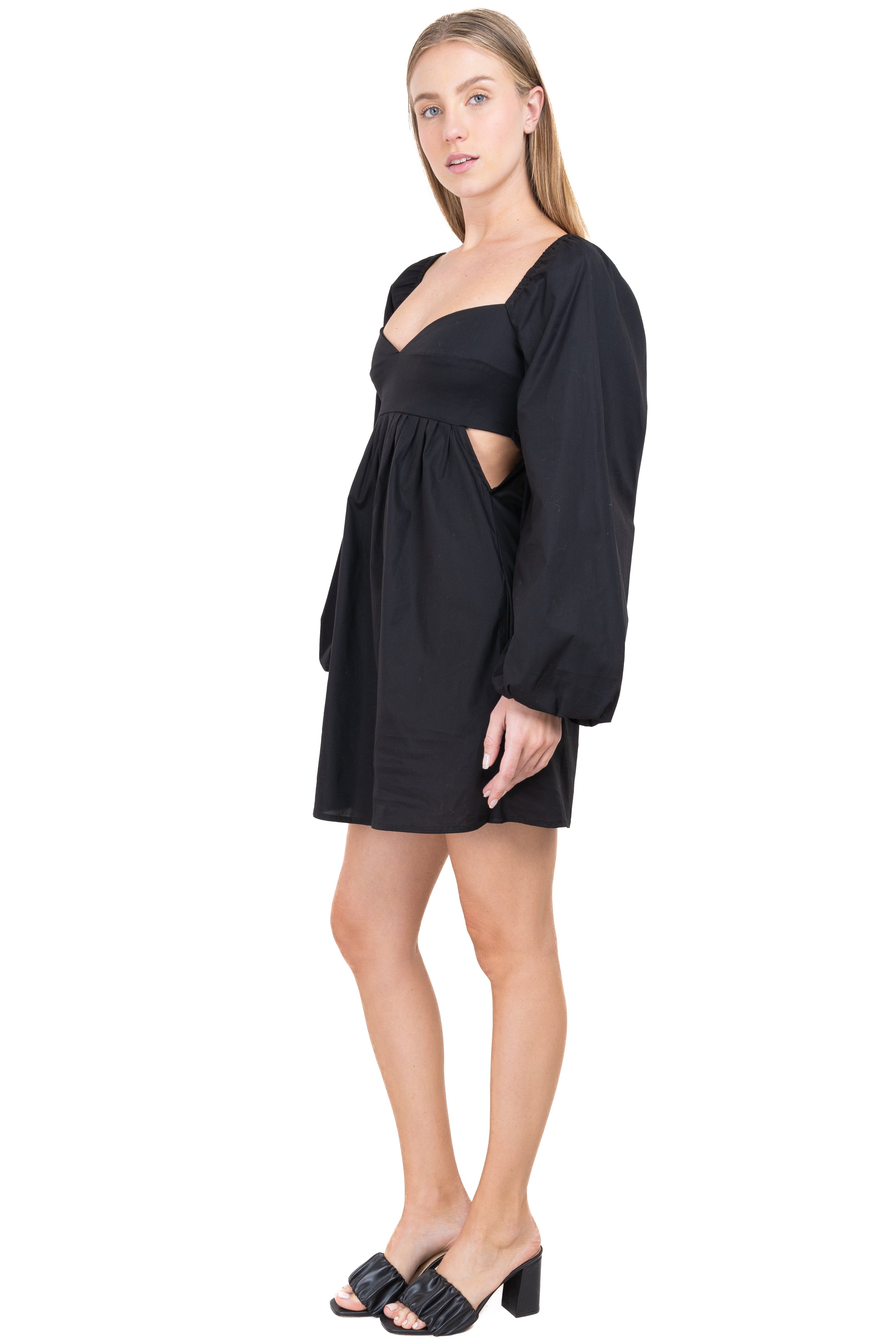 Vestido popelina mangas abullonadas sold by Shasa product image thumbnail 3