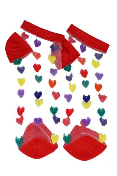 Calcetines mesh corazones sold by Shasa product image thumbnail 3