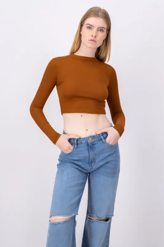 Top Acanalado Manga Larga sold by Shasa