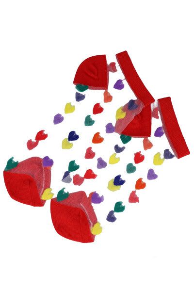 Calcetines mesh corazones sold by Shasa product image thumbnail 4