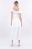 Vestido midi manga abullonada sold by Shasa