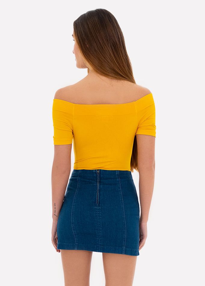 Bodysuit liso hombros descubiertos sold by Shasa product image thumbnail 4