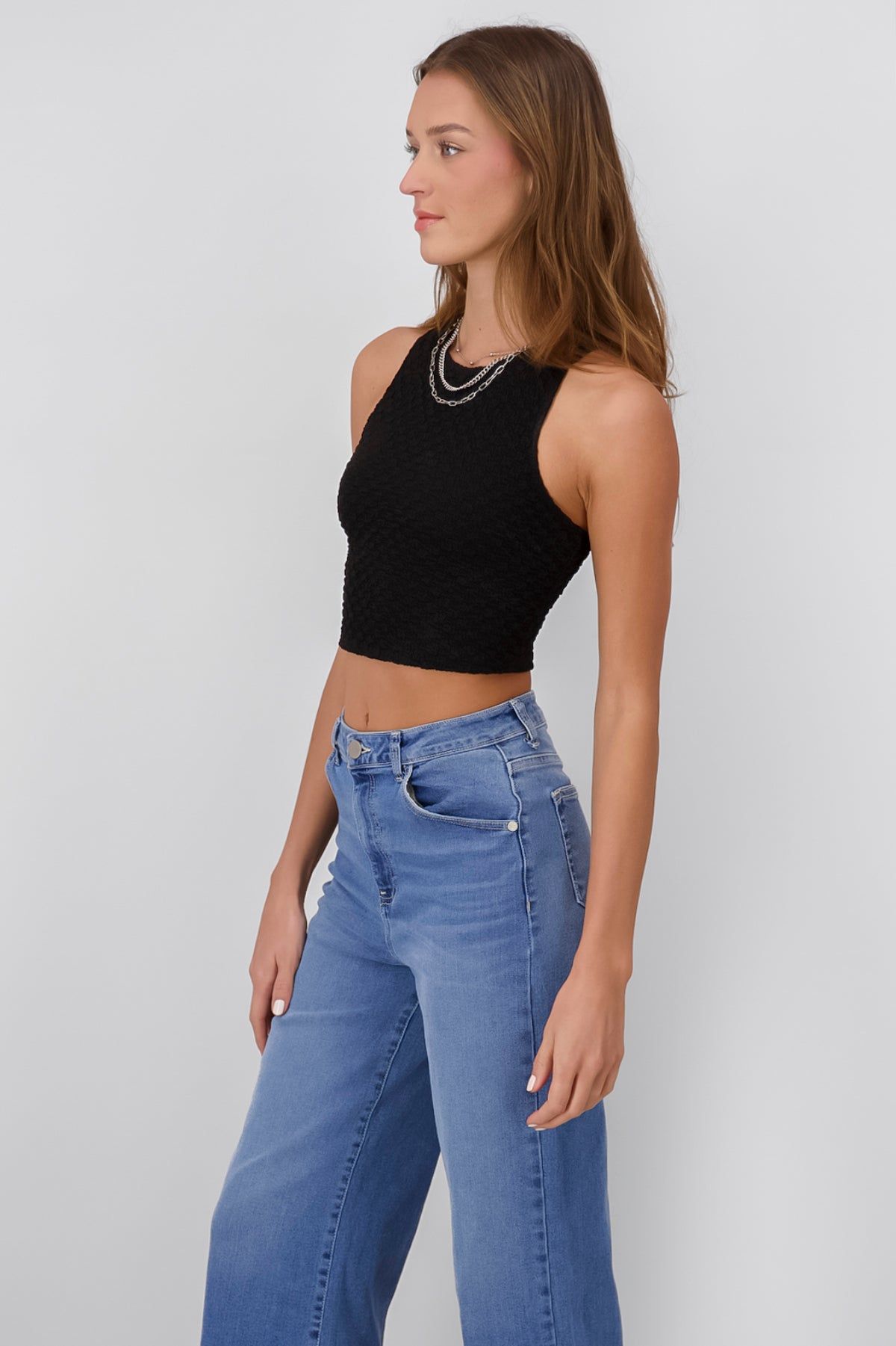 Top Sin Manga Con Textura Cropped sold by Shasa product image thumbnail 3