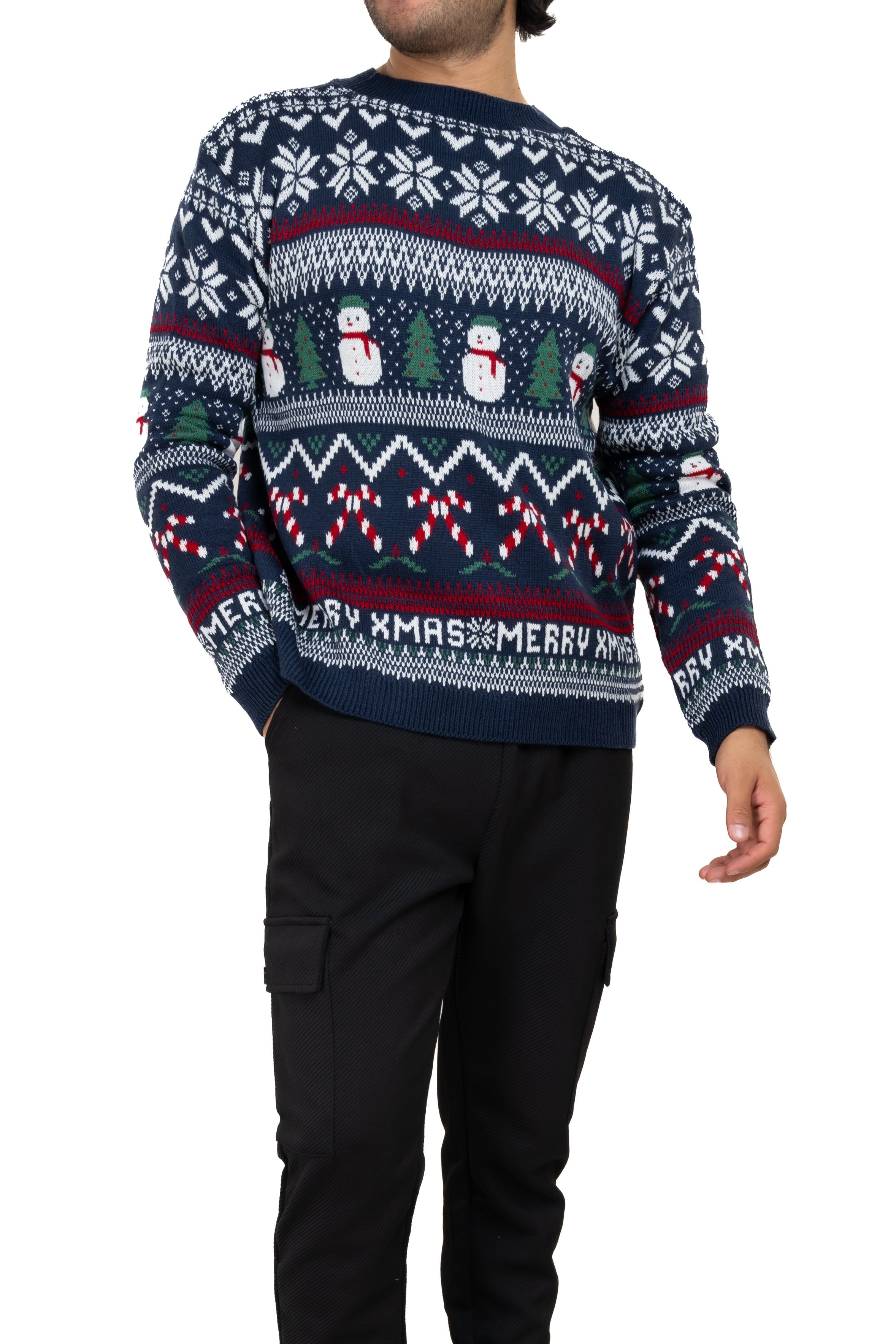 Suéter navideño Merry X-mas muñeco nieve sold by Shasa product image thumbnail 5