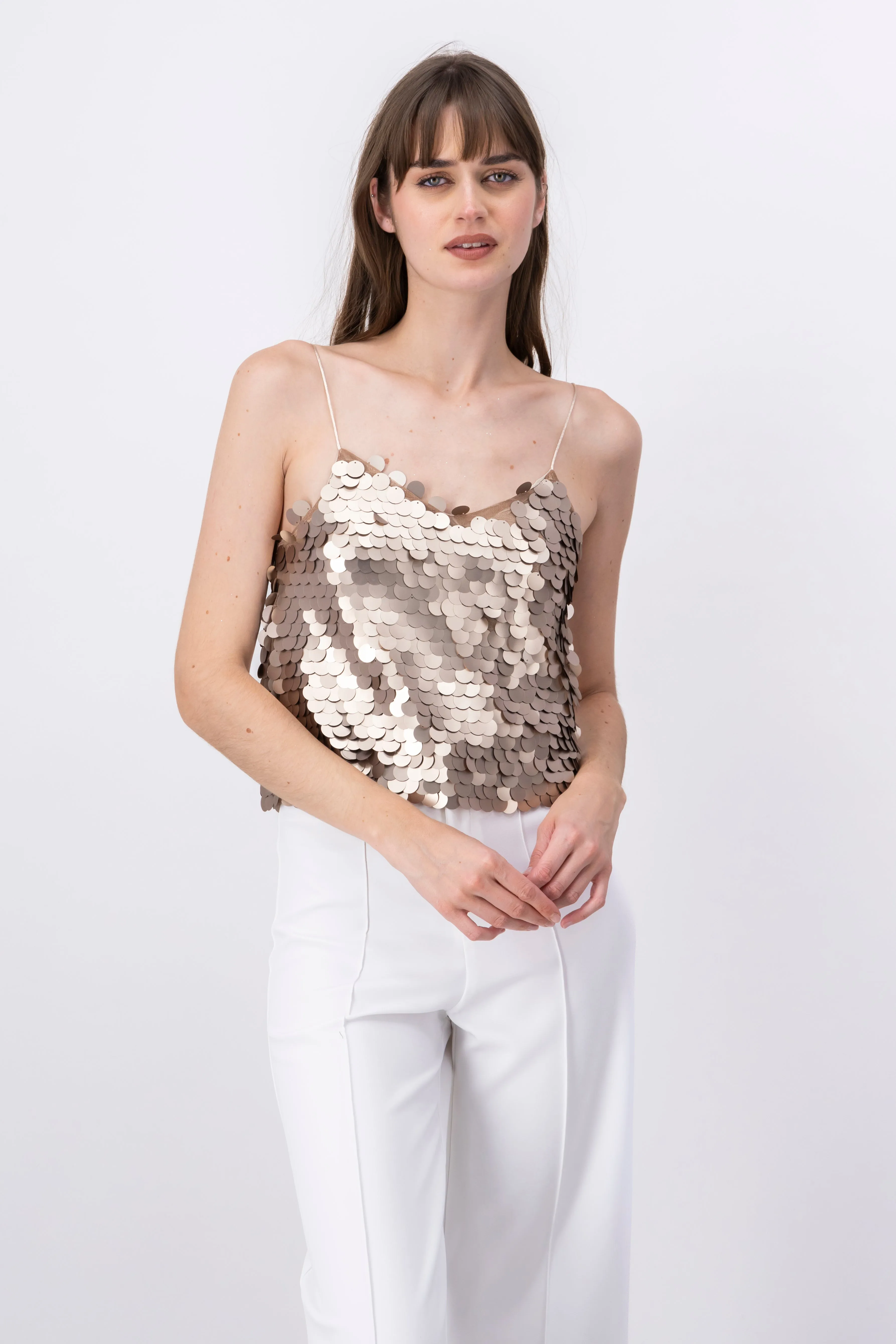 Top tirantes lentejuelas sold by Shasa