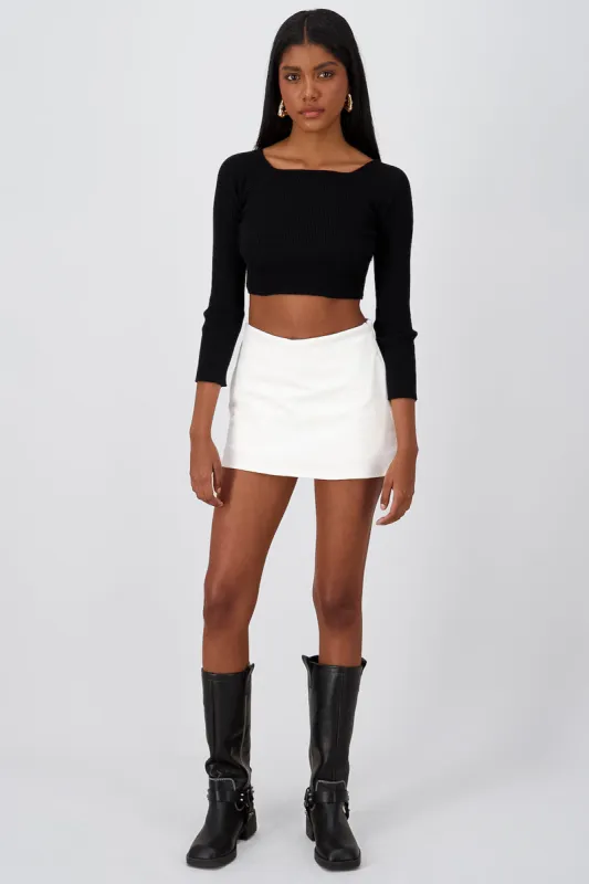 Short Falda Lisa Basica sold by Shasa