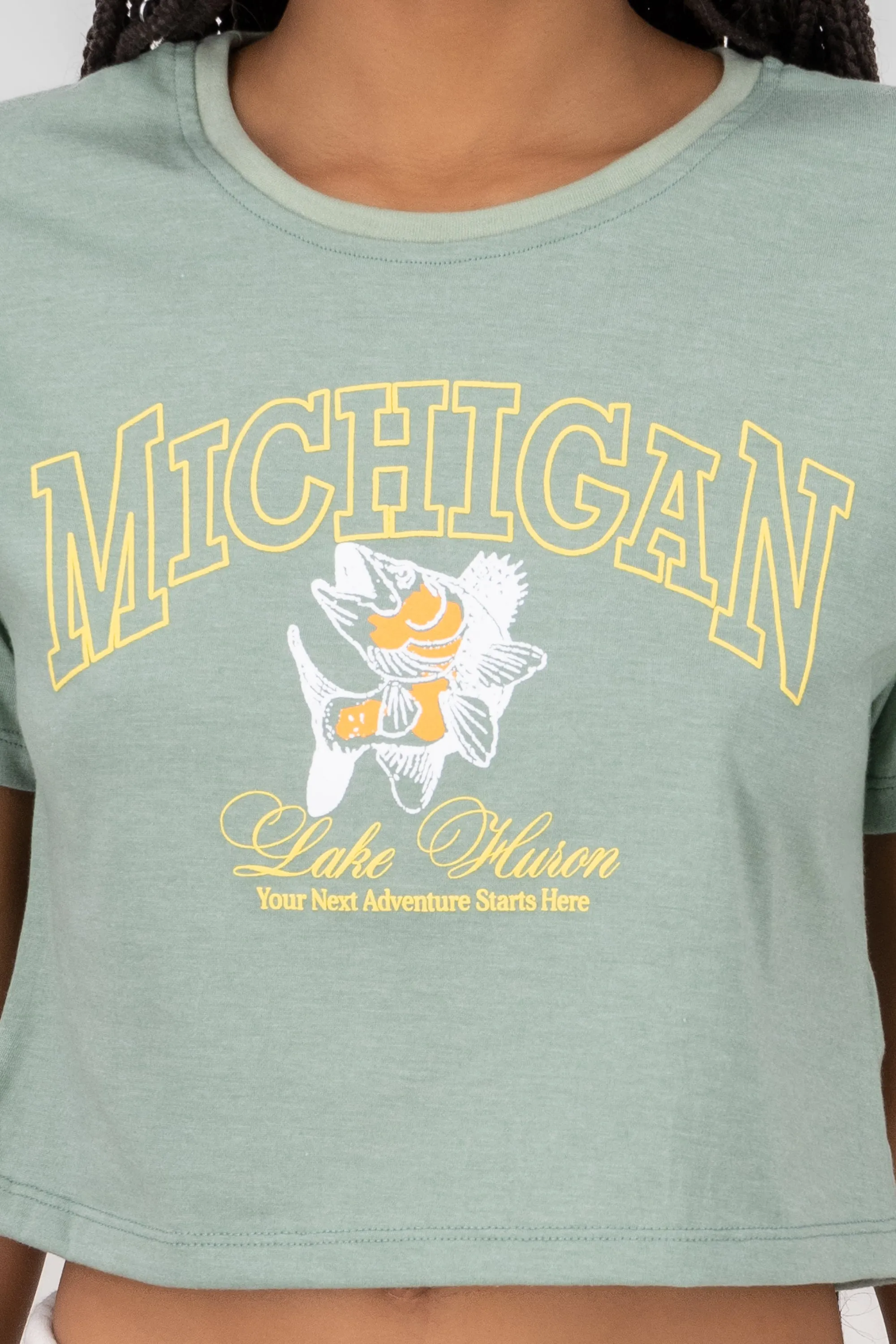 Playera crop michigan sold by Shasa product image thumbnail 5