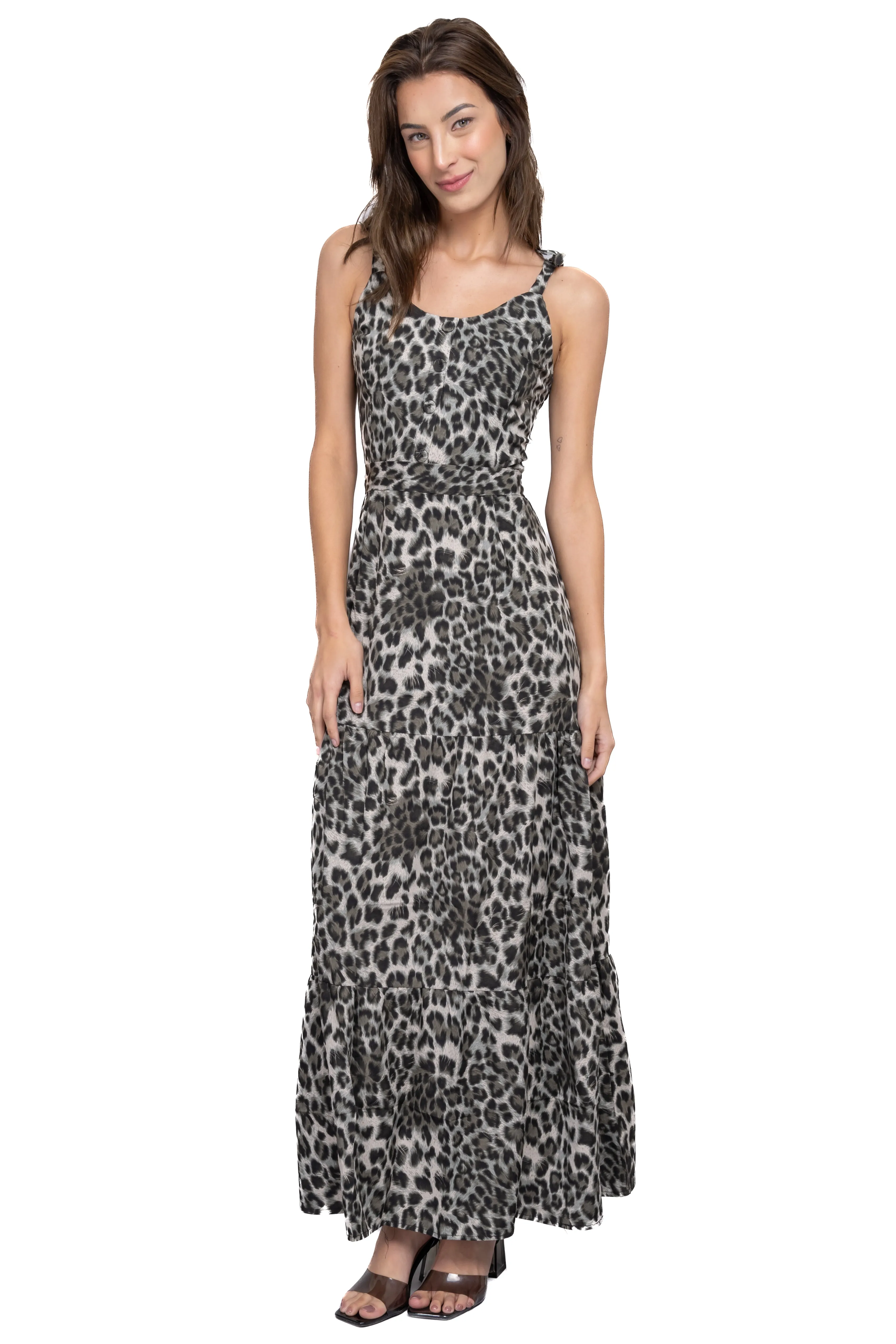 Vestido maxi animal print sold by Shasa product image thumbnail 2