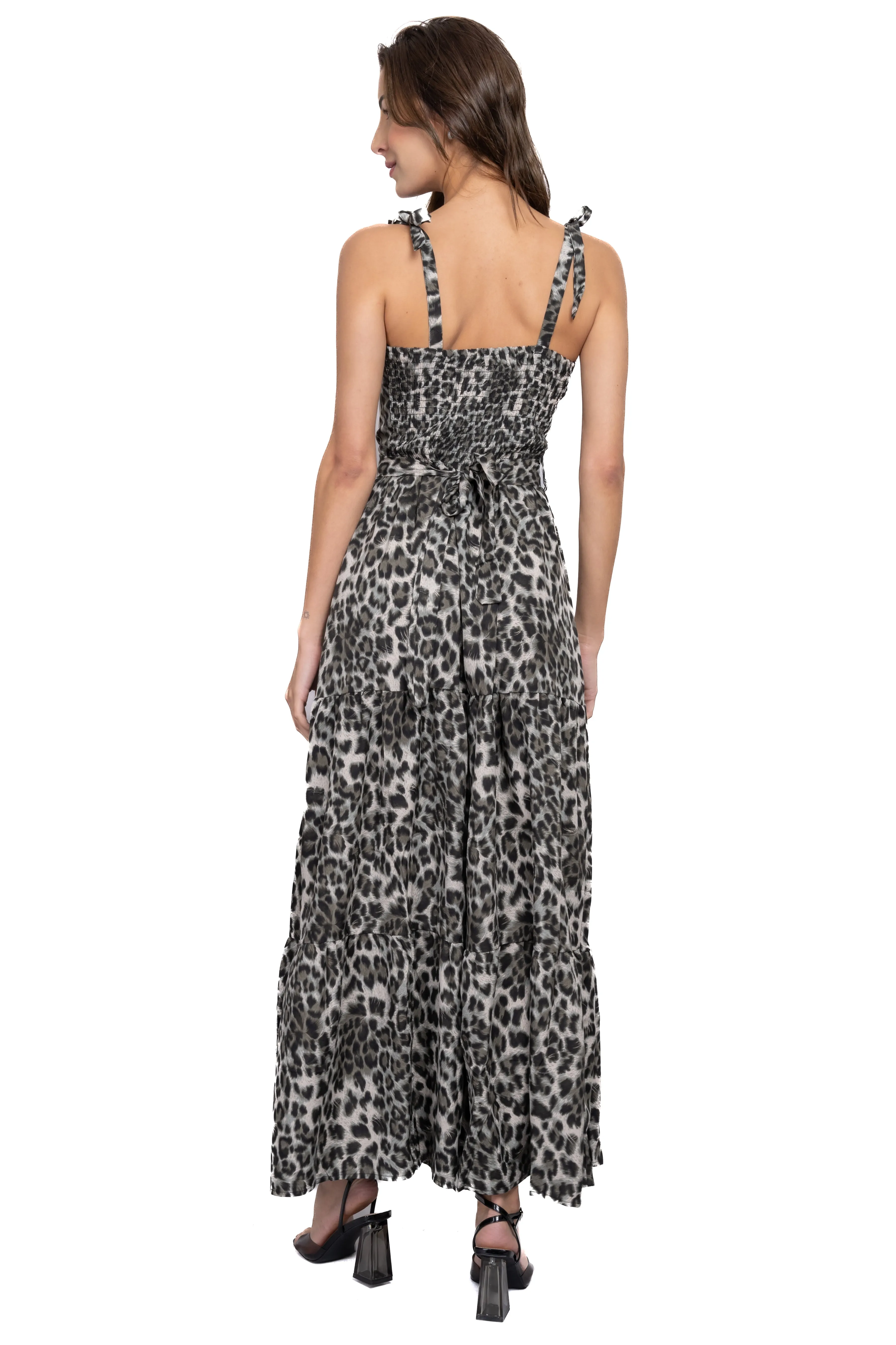 Vestido maxi animal print sold by Shasa product image thumbnail 4