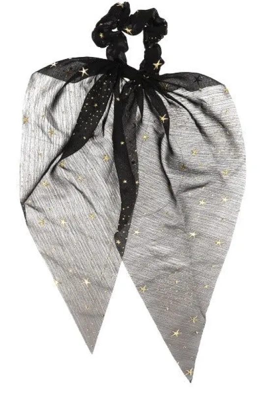 Scrunchie mesh estrellas sold by Shasa