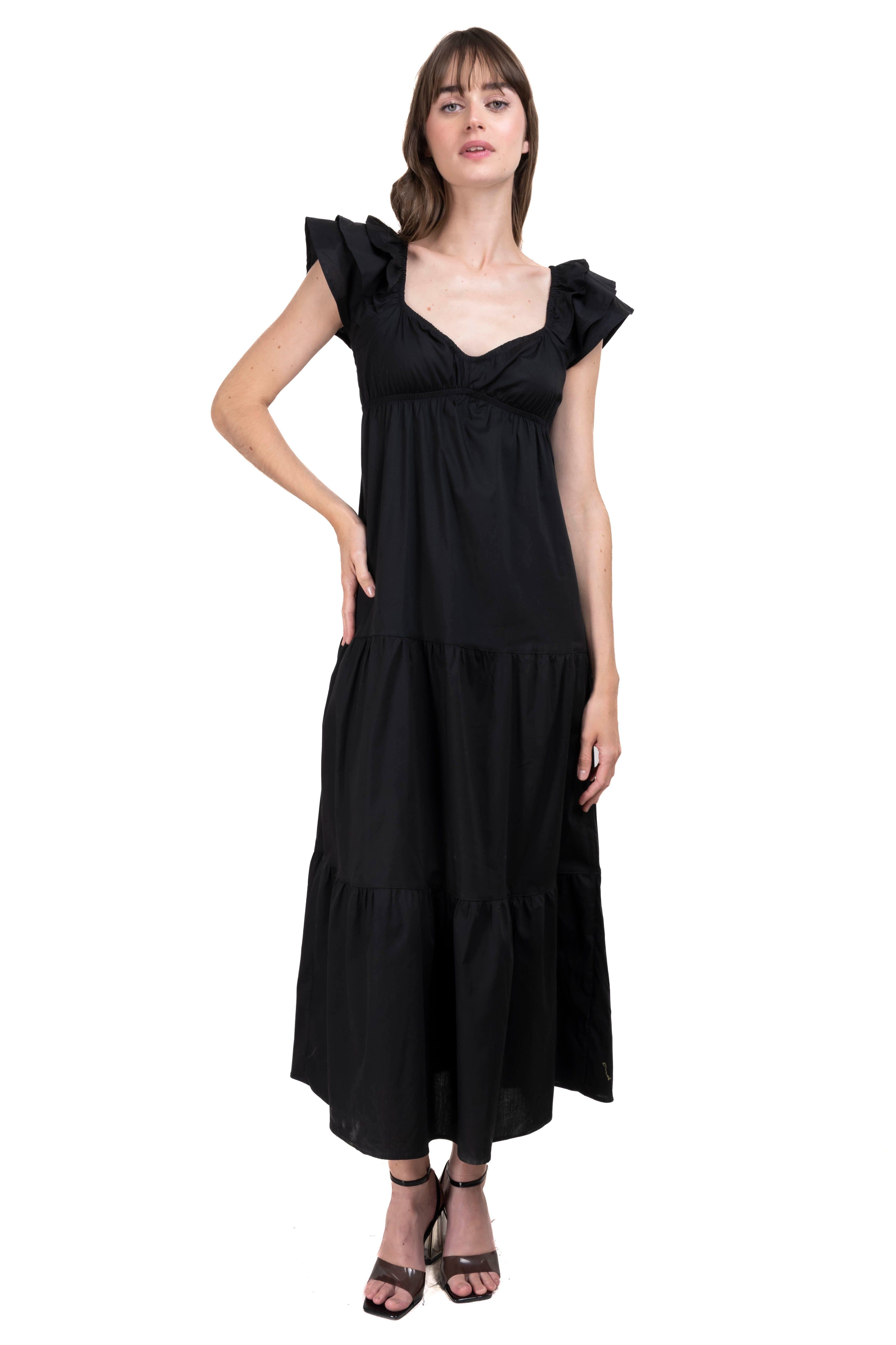 Vestido maxi mangas olanes sold by Shasa product image thumbnail 2