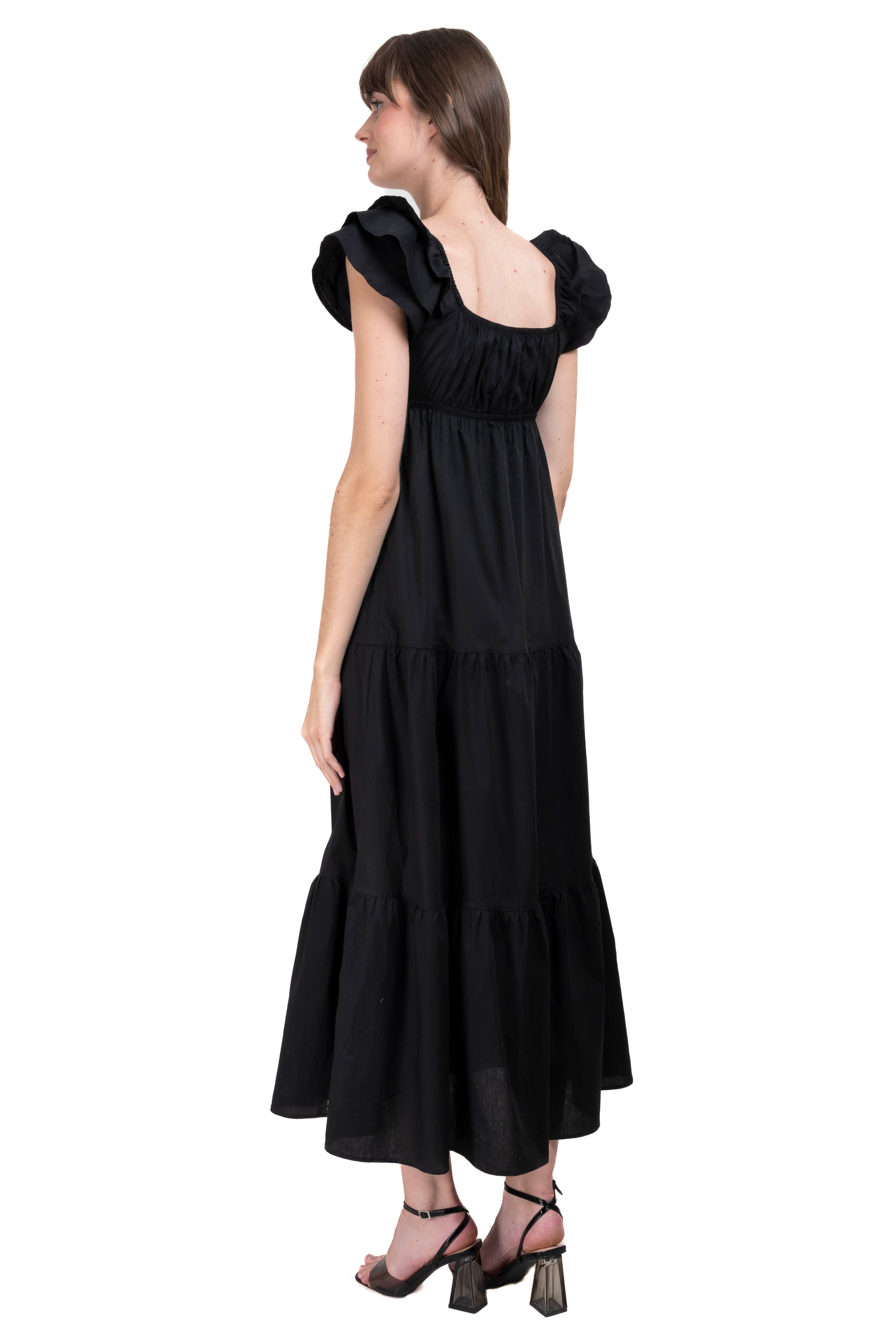 Vestido maxi mangas olanes sold by Shasa product image thumbnail 4