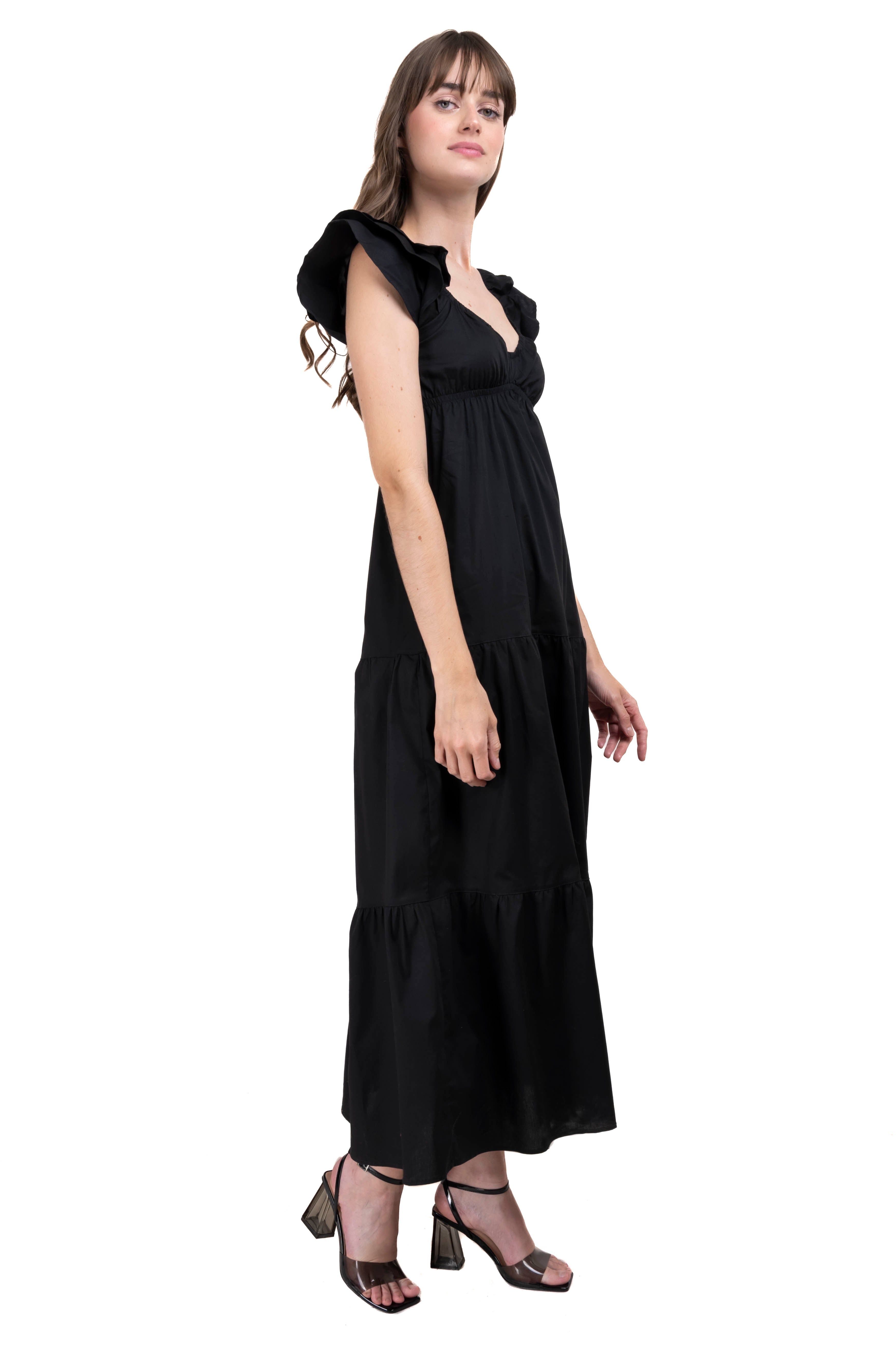 Vestido maxi mangas olanes sold by Shasa product image thumbnail 3