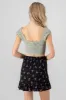 Blusa detalle plisado copas sold by Shasa