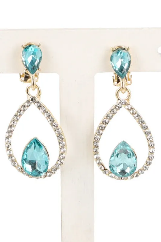 Aretes Brillos Gota sold by Shasa