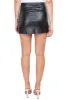 Falda midi efecto piel cierres sold by Shasa