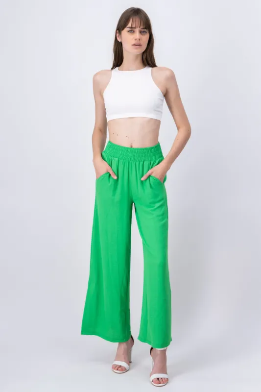 Pantalón Amplio Liso sold by Shasa