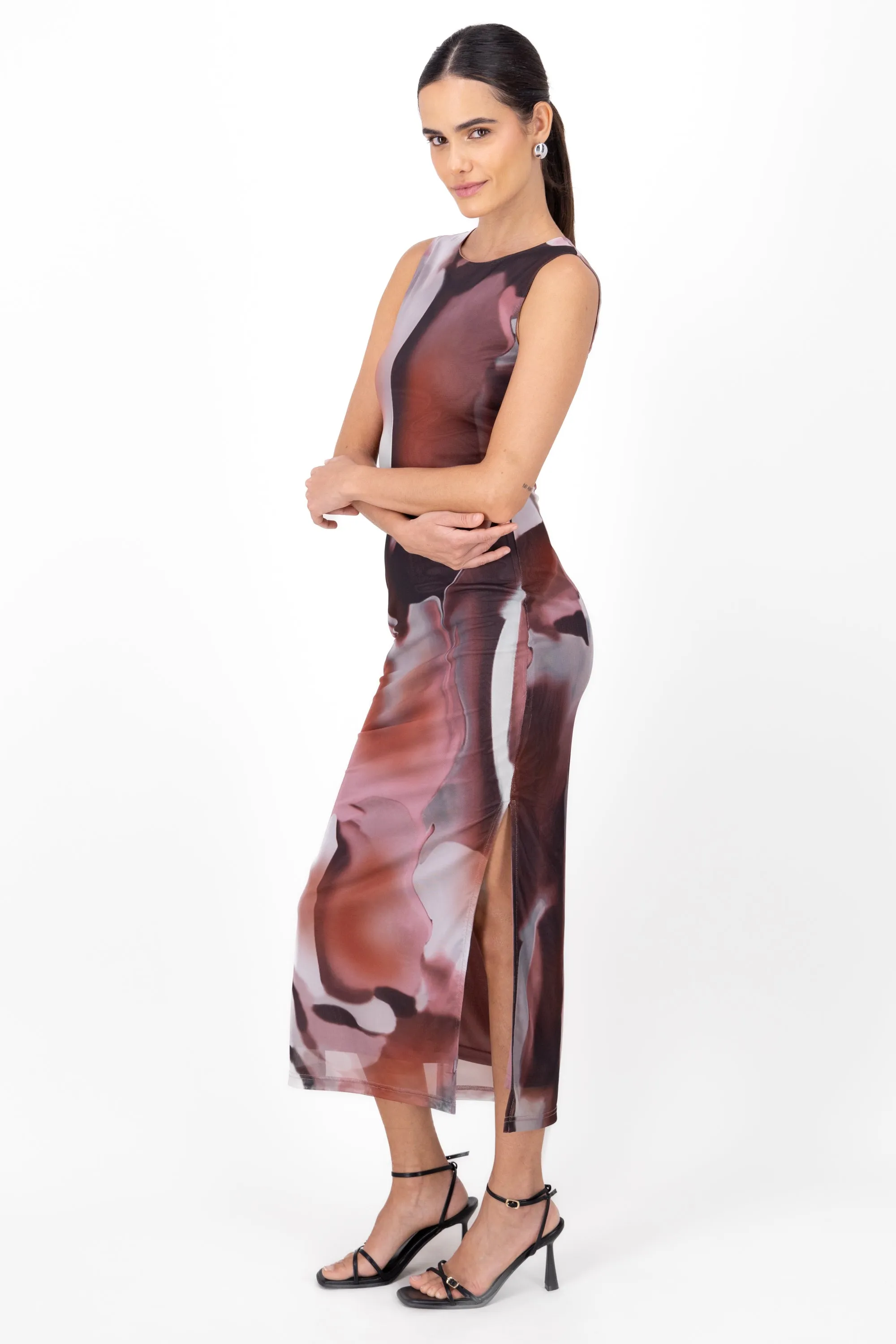 Vestido maxi mesh sold by Shasa product image thumbnail 3