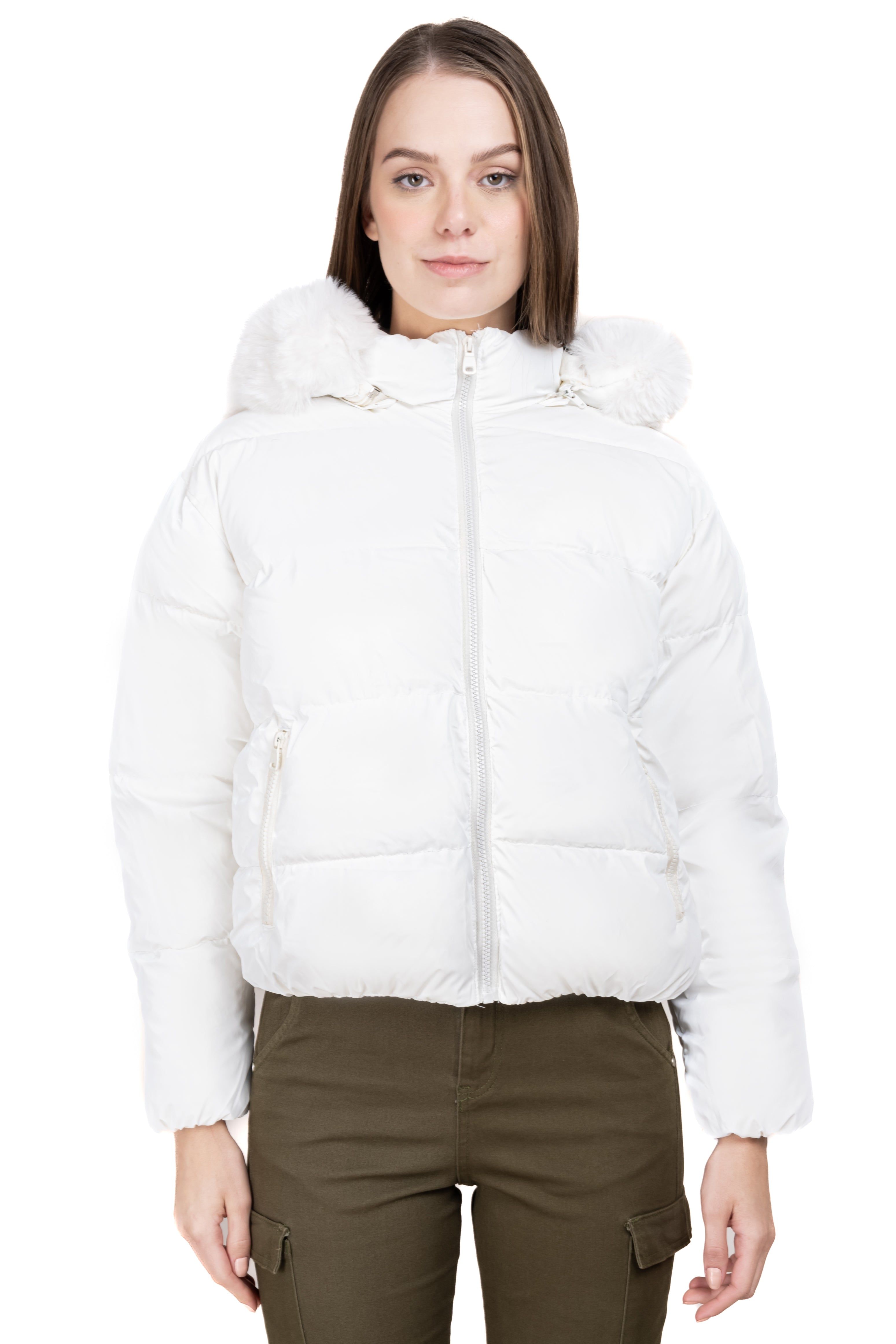 Chamarra capitonada gorro peluche sold by Shasa product image thumbnail 2