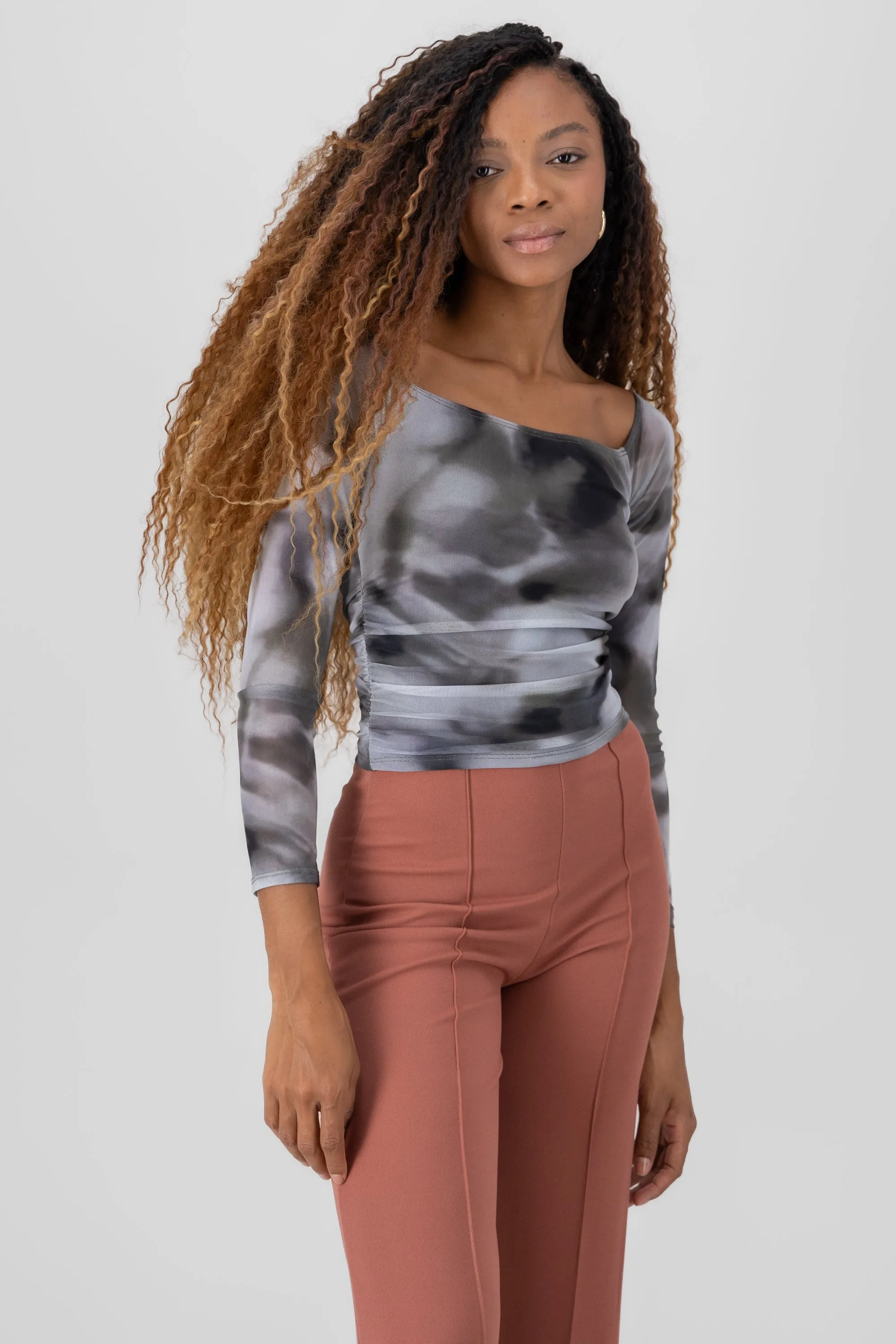 Top sn hombros mesh degradado sold by Shasa product image thumbnail 2