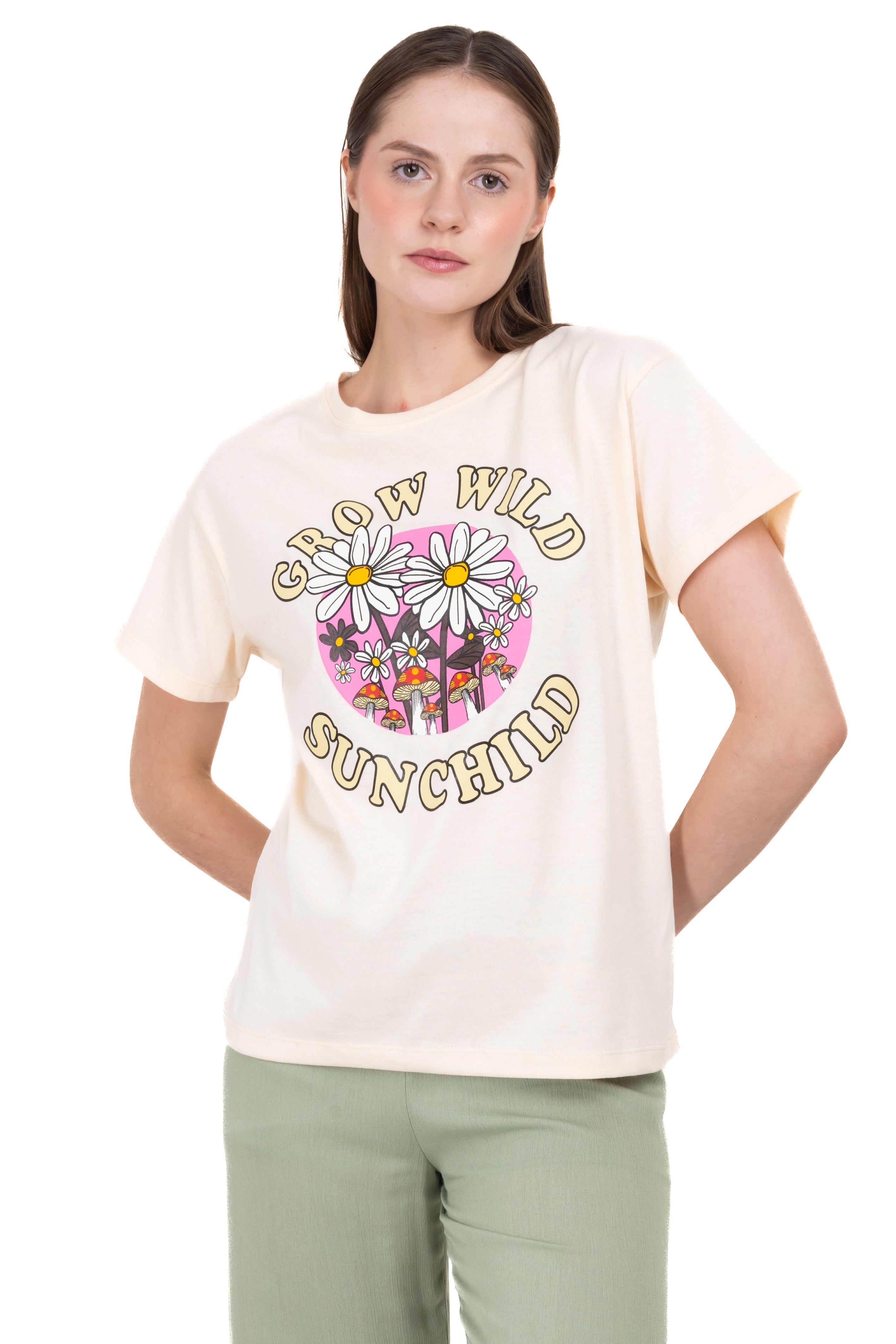 Playera manga corta margaritas sold by Shasa product image thumbnail 2